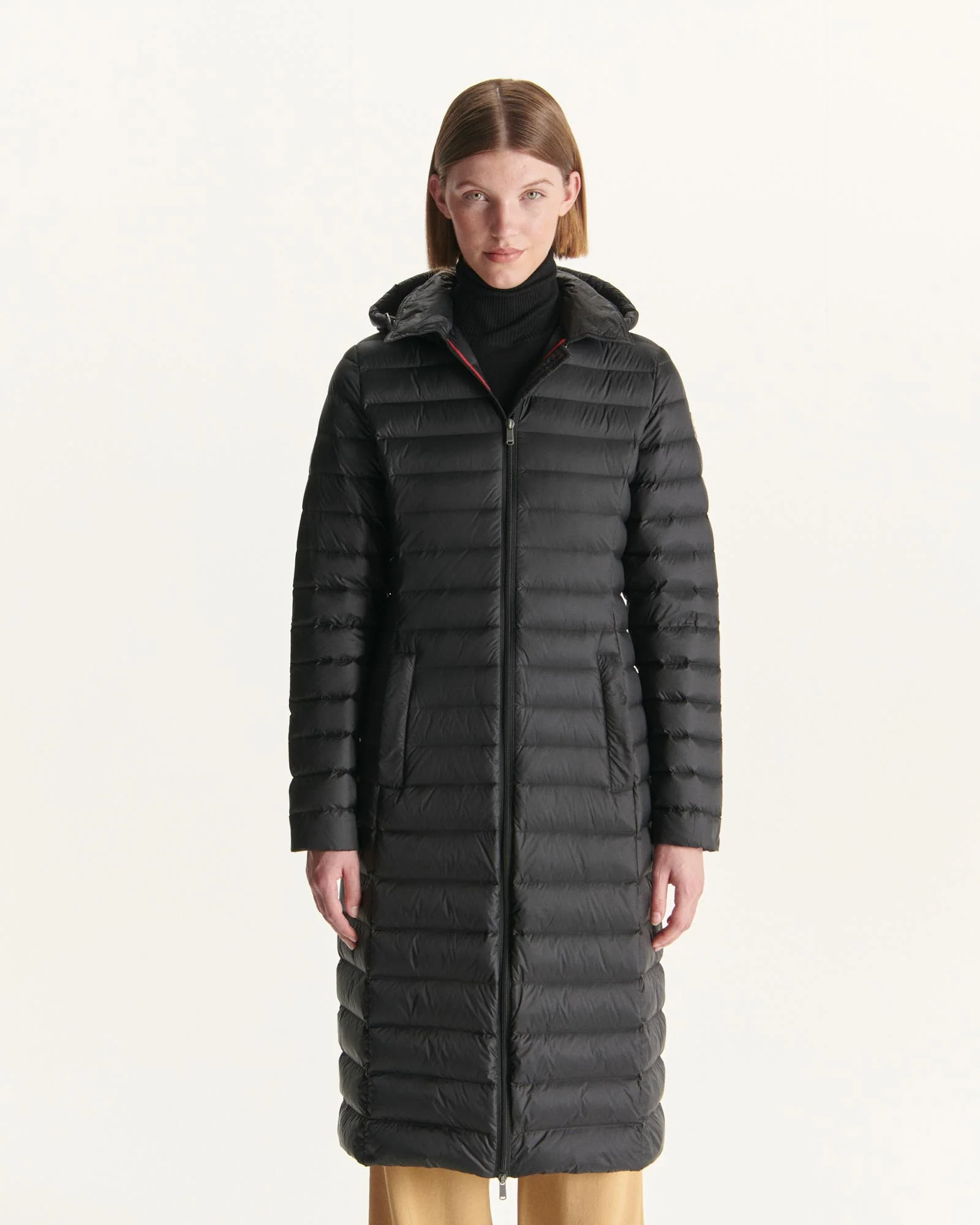 Down jacket long and light Black Laurie 2.0