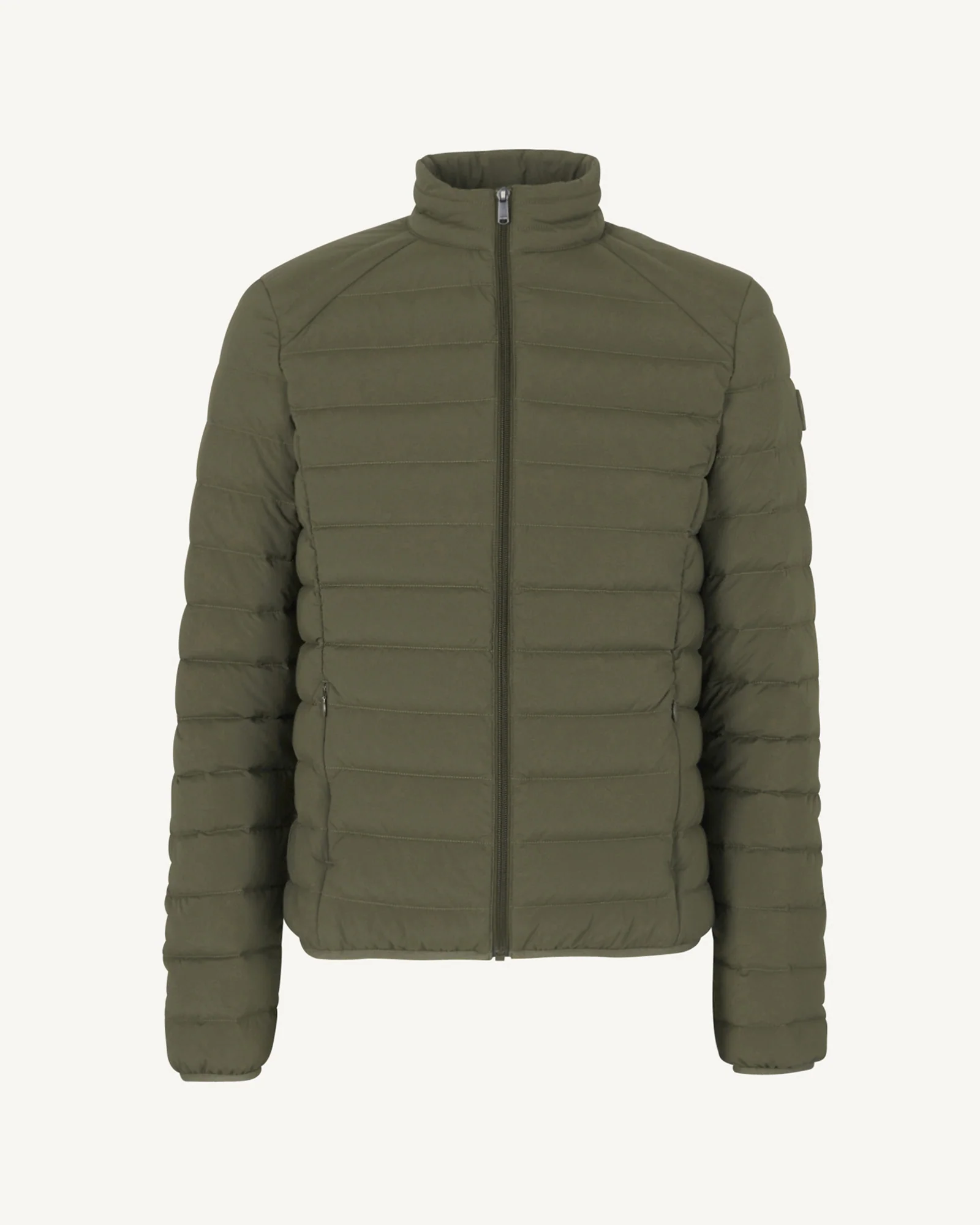 Down jacket light stretch Army Aragon