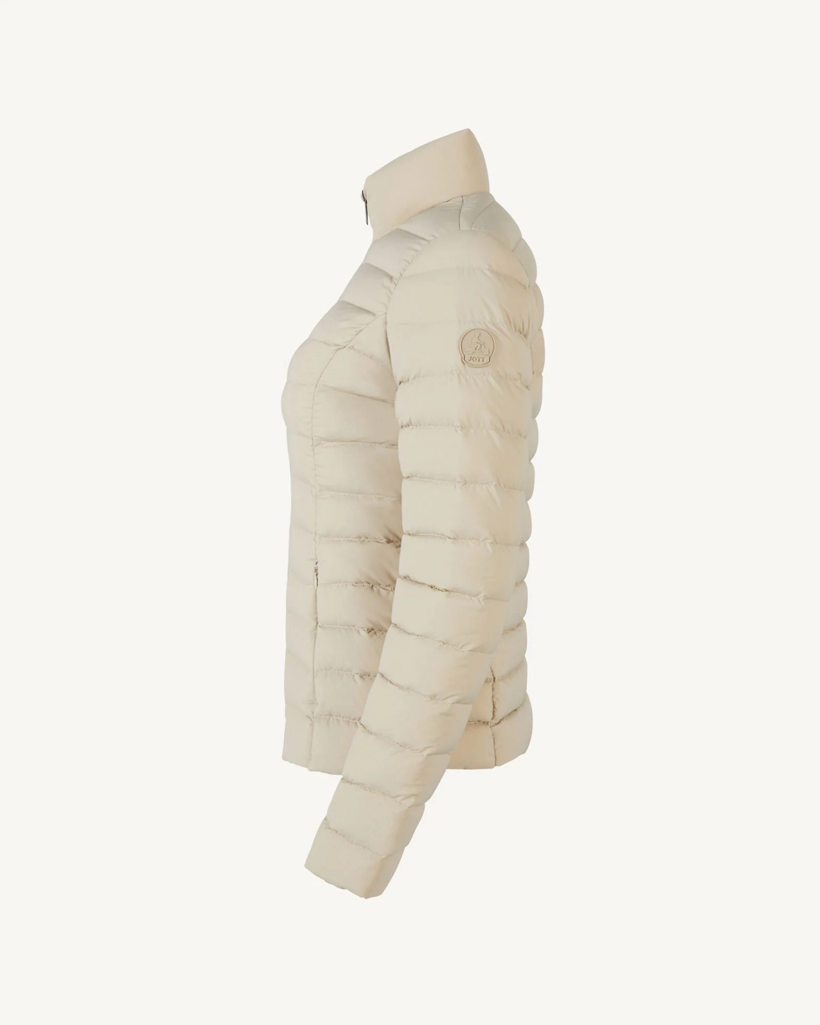 Down jacket stretch light Peach pink Maia