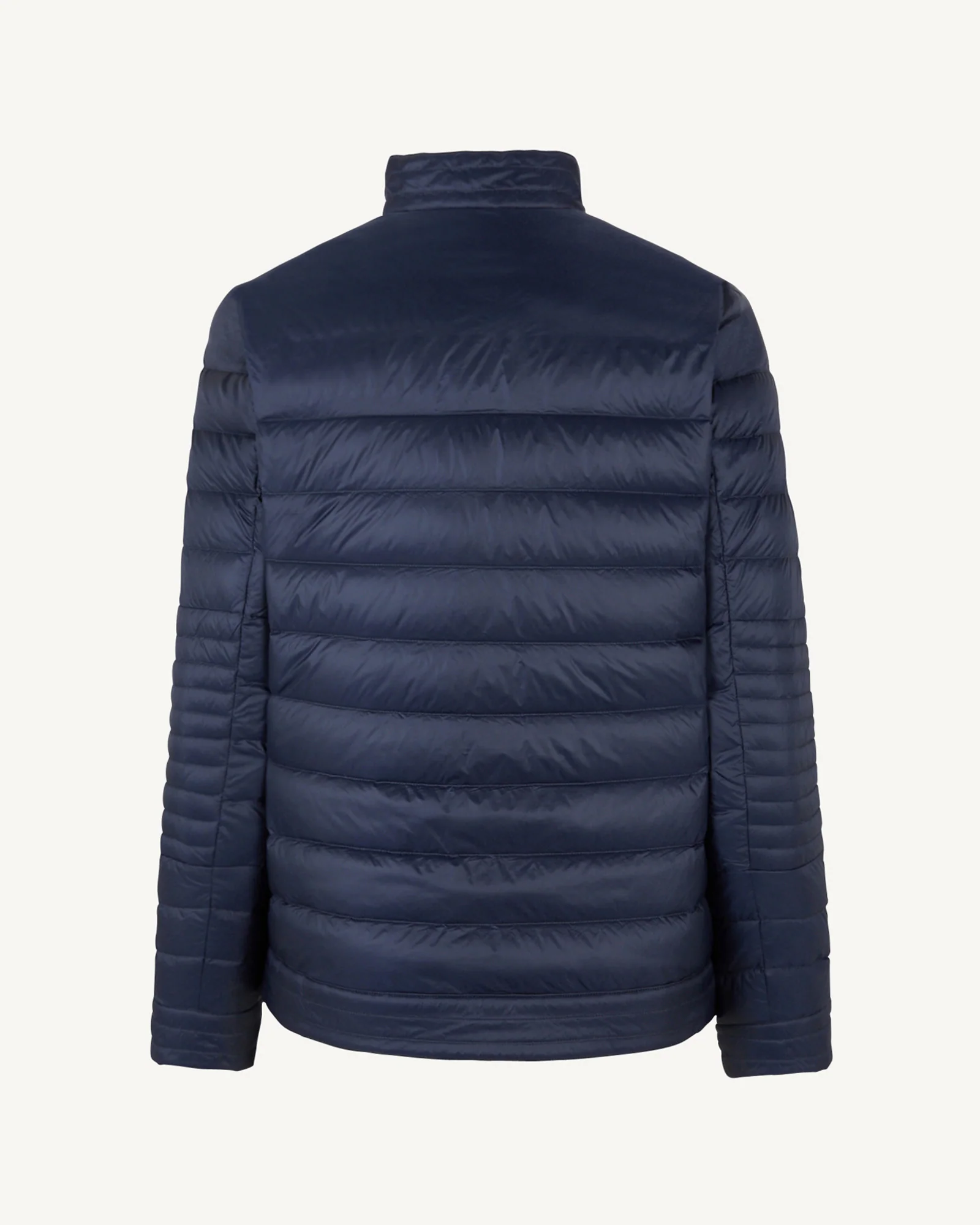 Down jacket Marine David biker cut