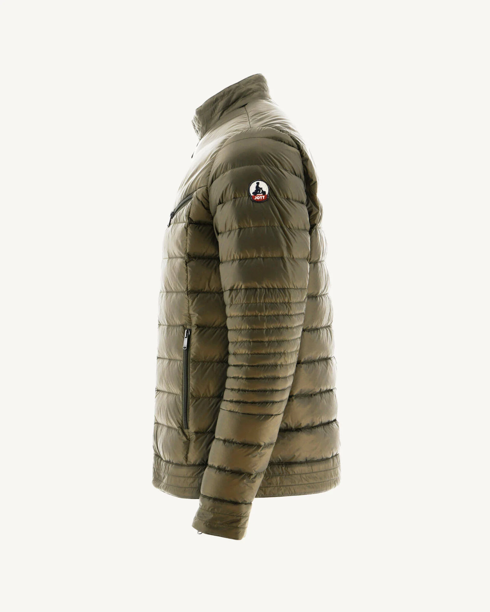 Down jacket Marine David biker cut
