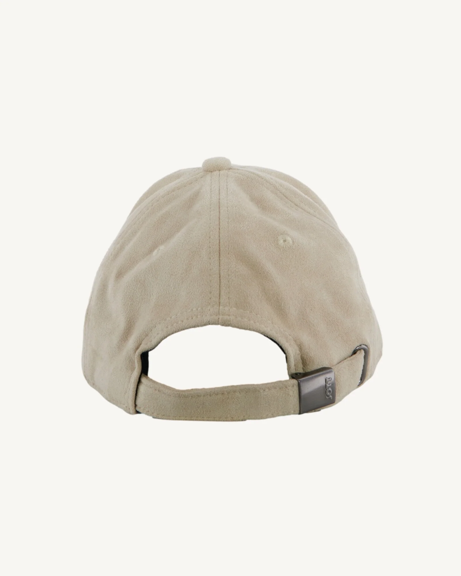 Peach skin effect cap Beige Sky