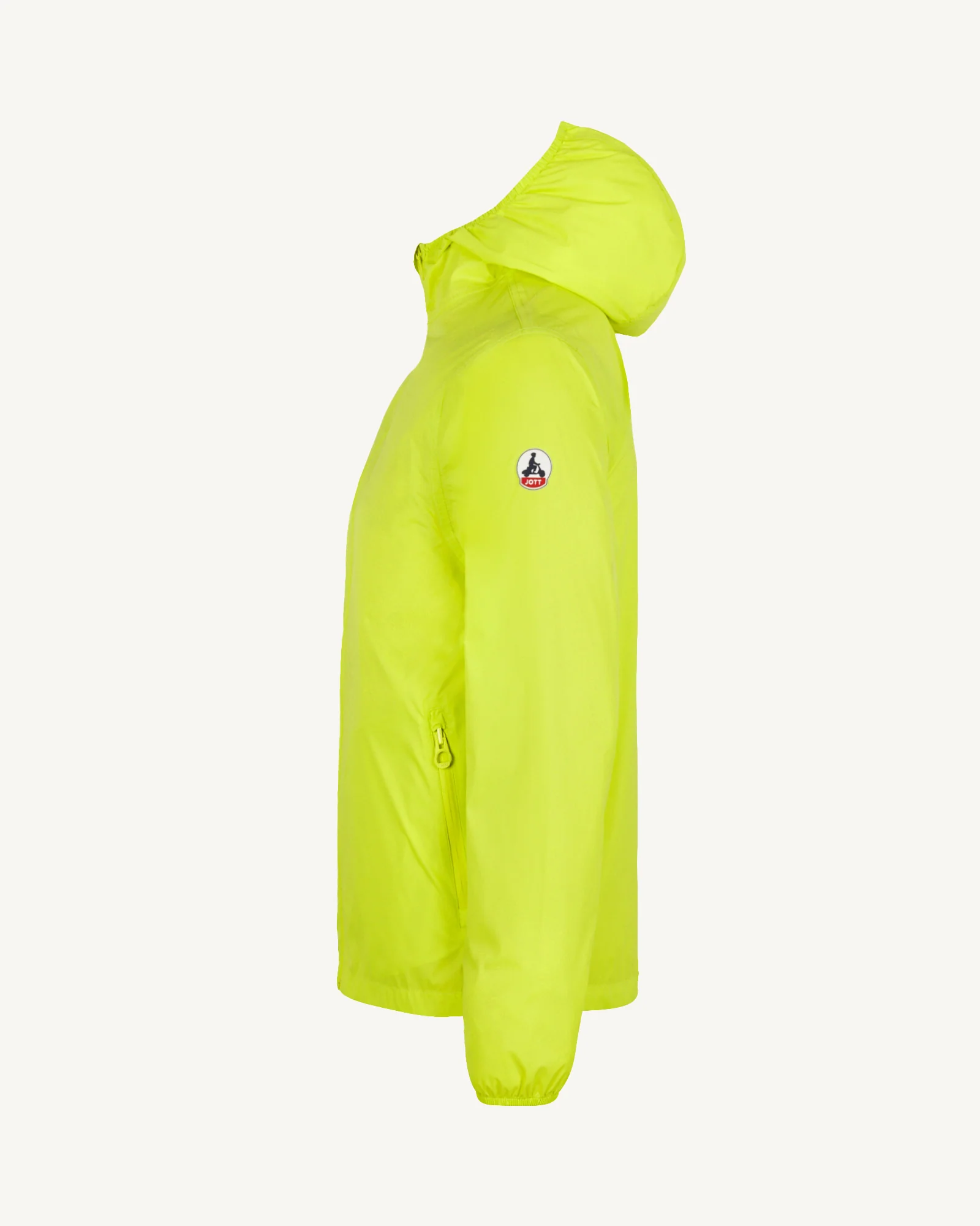 Derry acid green packable raincoat