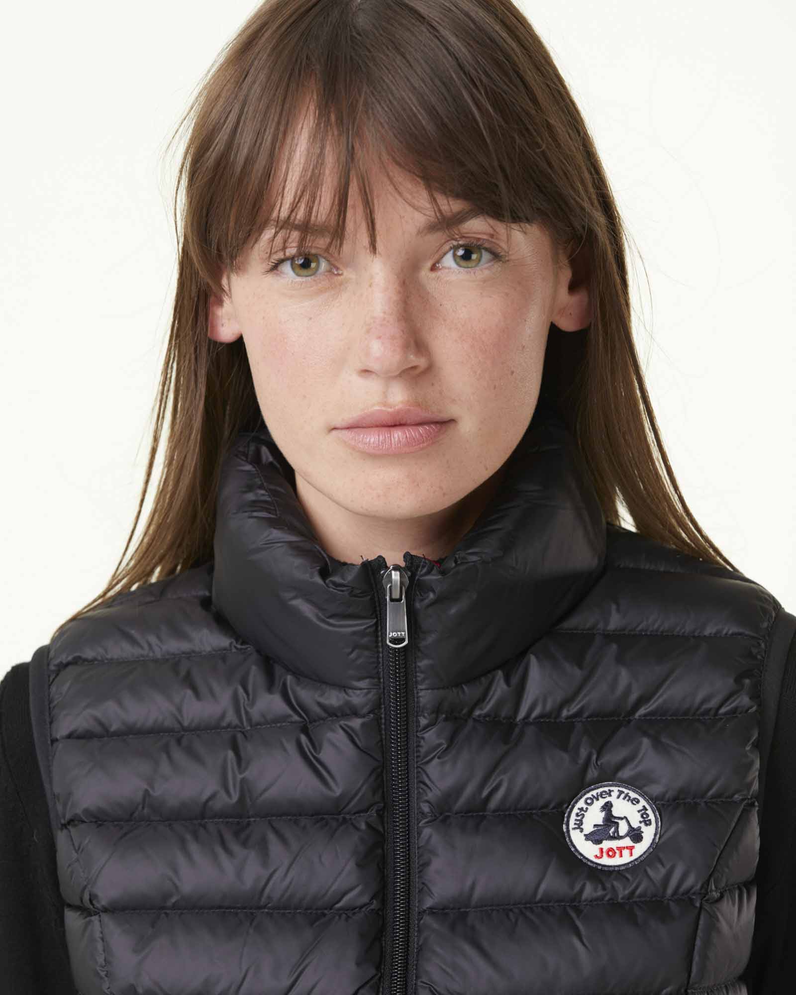 Light Sleeveless down jacket Anthracite Seda