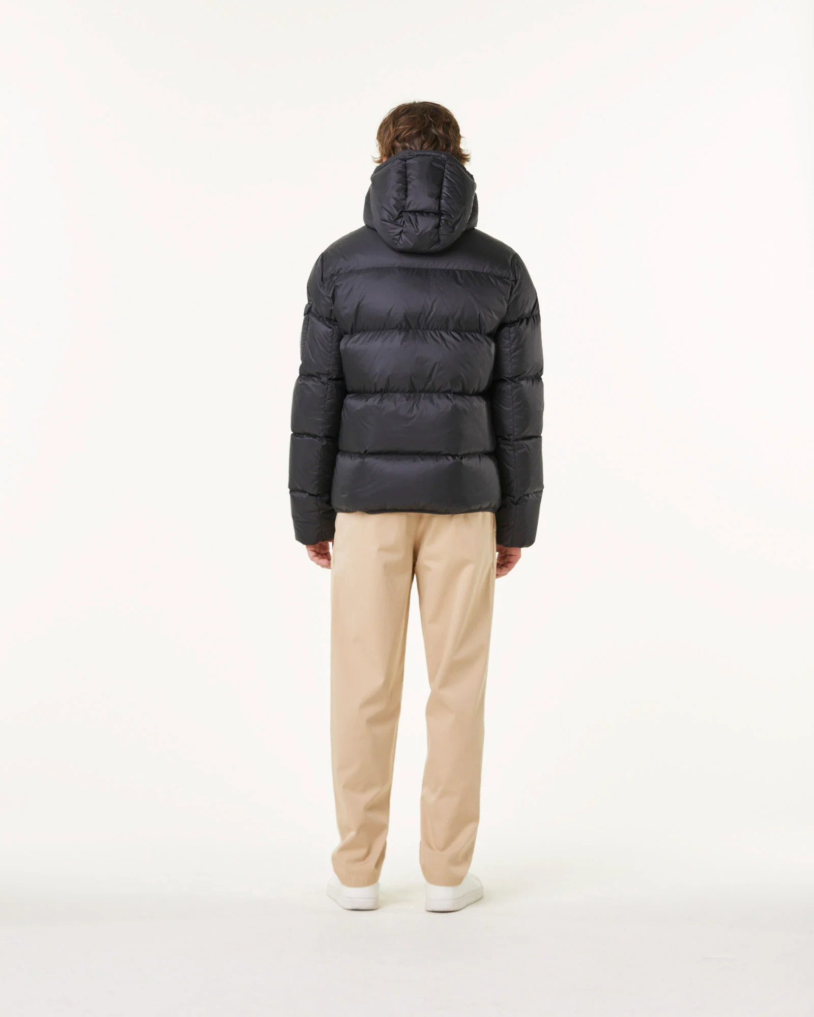 Java Black Great Cold Hooded Down Jacket