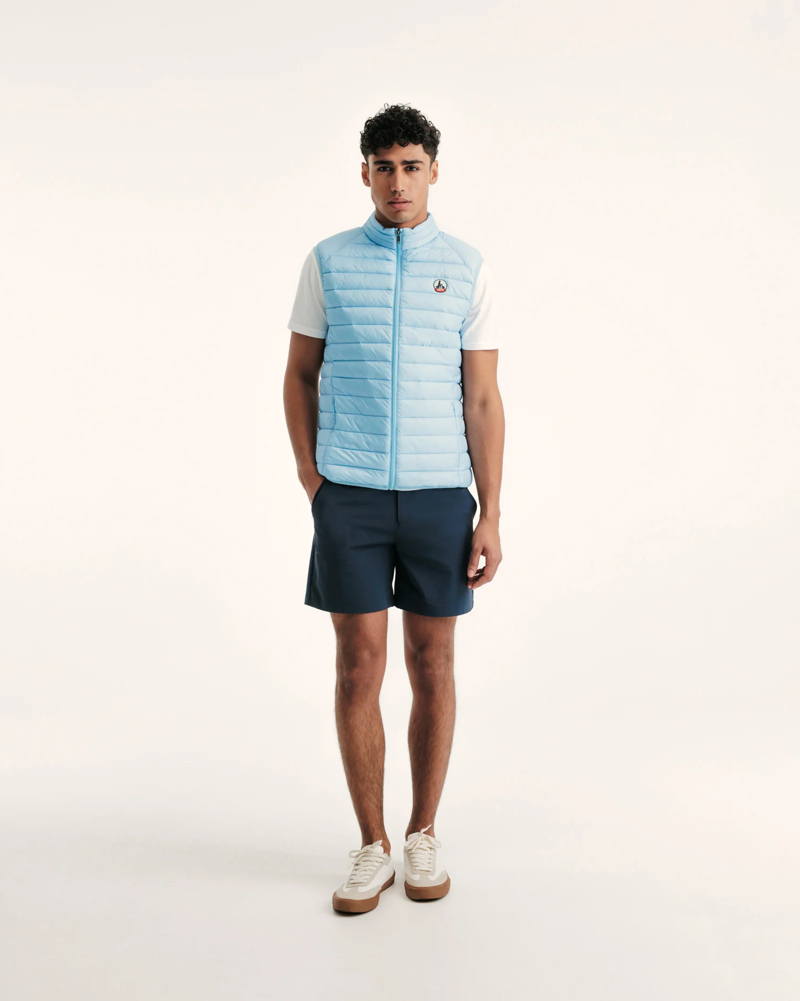 Down jacket sleeveless Celestial Blue Tom