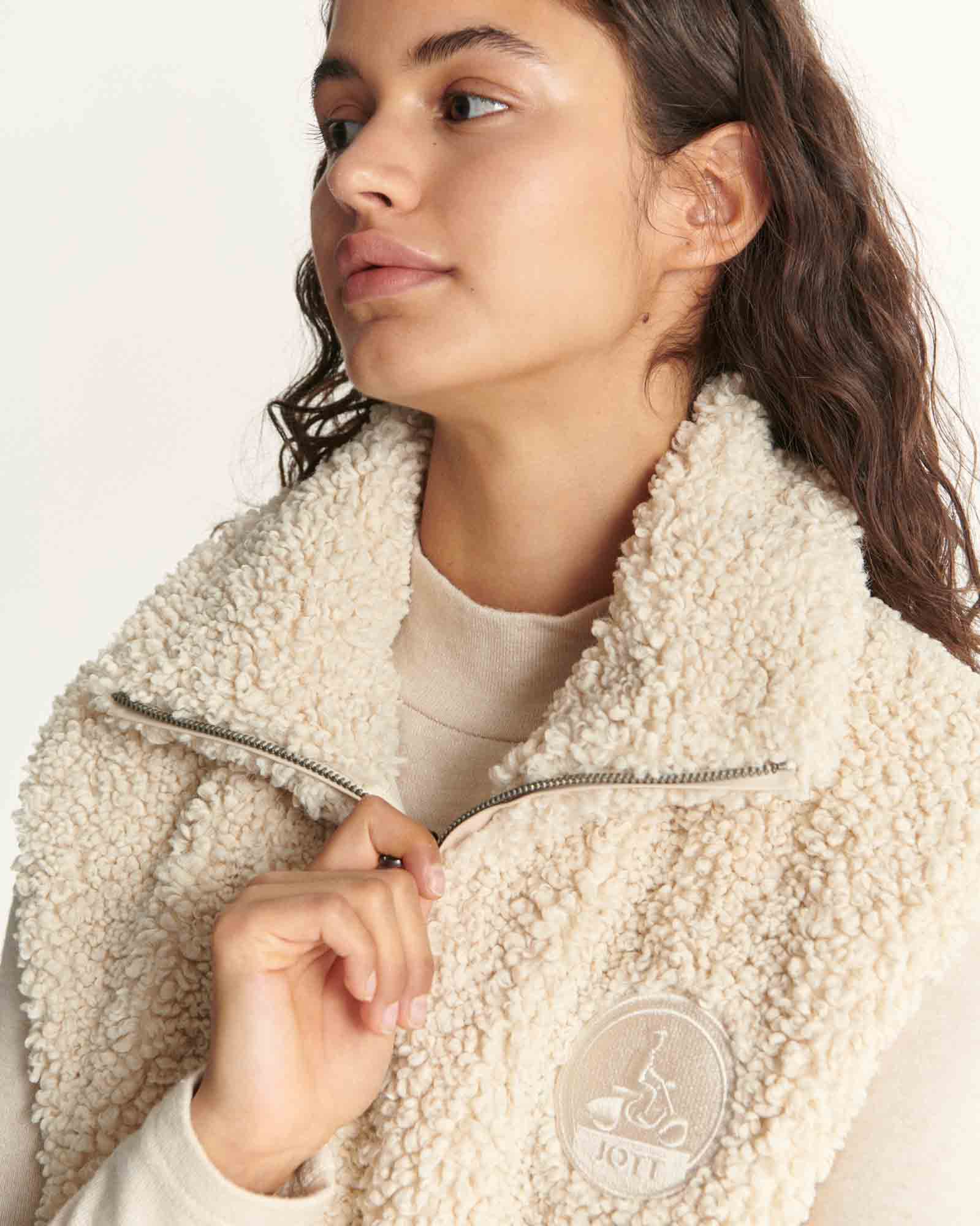 Down jacket sleeveless reversible Grand Froid Natural Daria 2.0