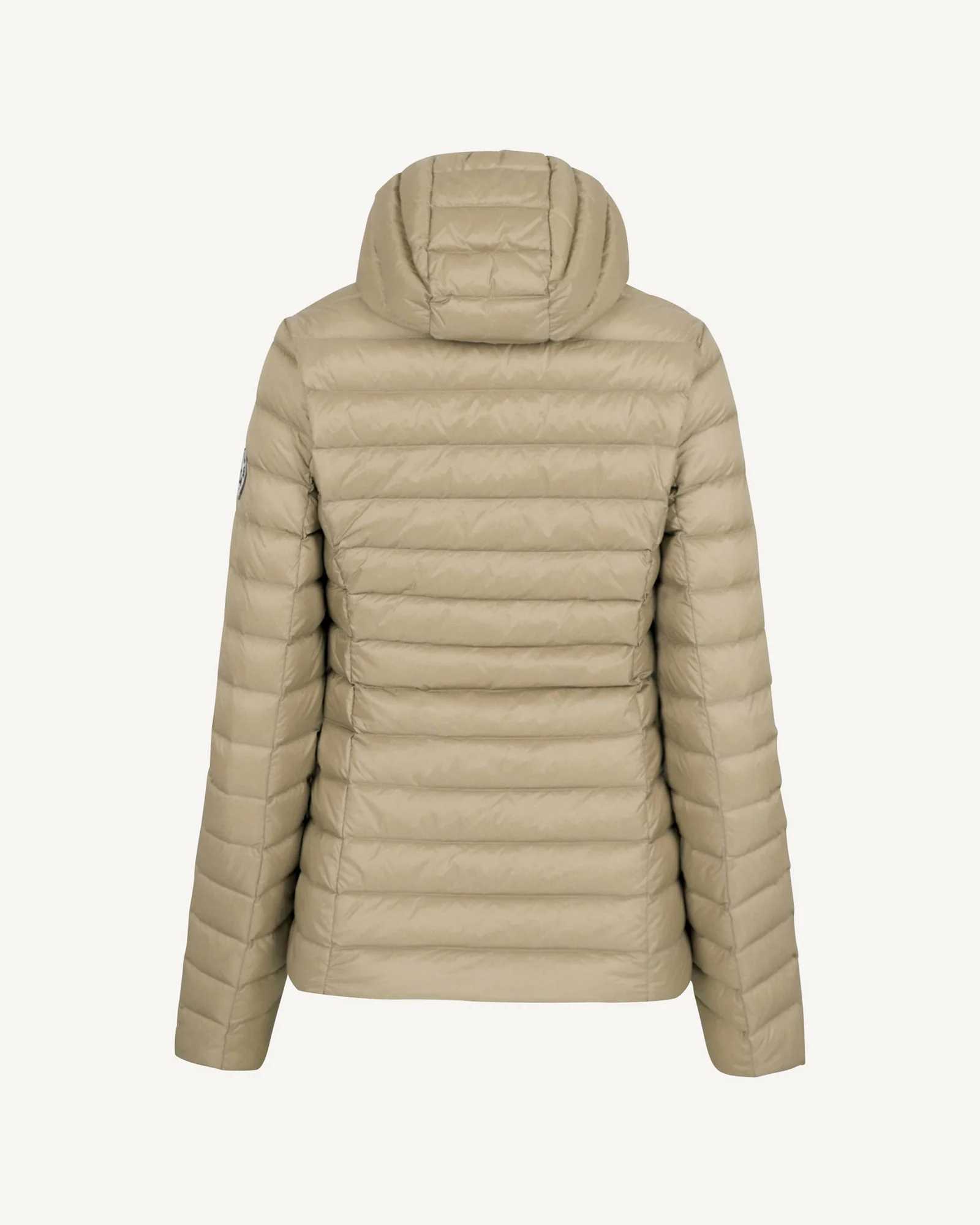 Lightweight hooded Army Cloe down jacket