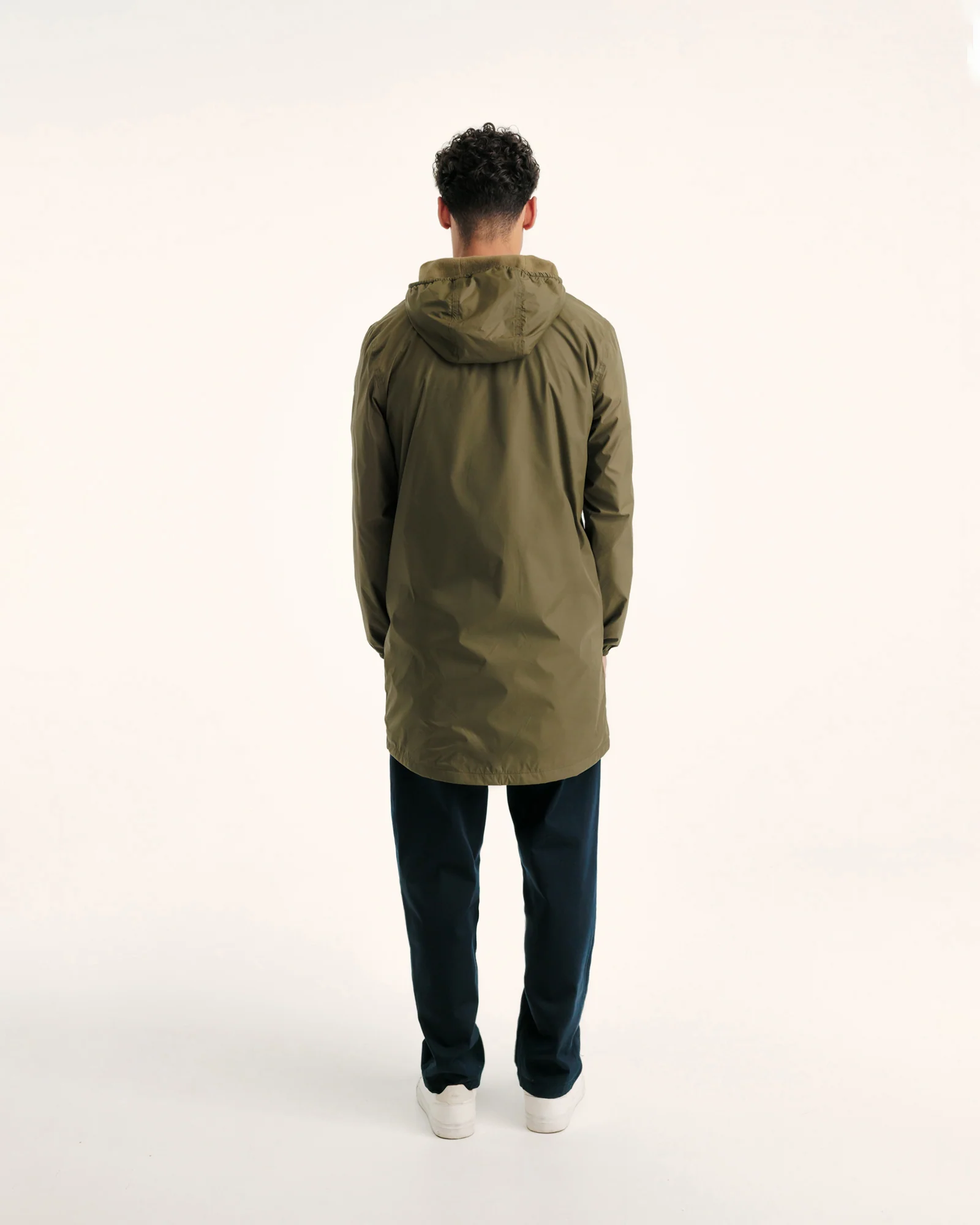 Oban Polar Marine fleece-lined long raincoat