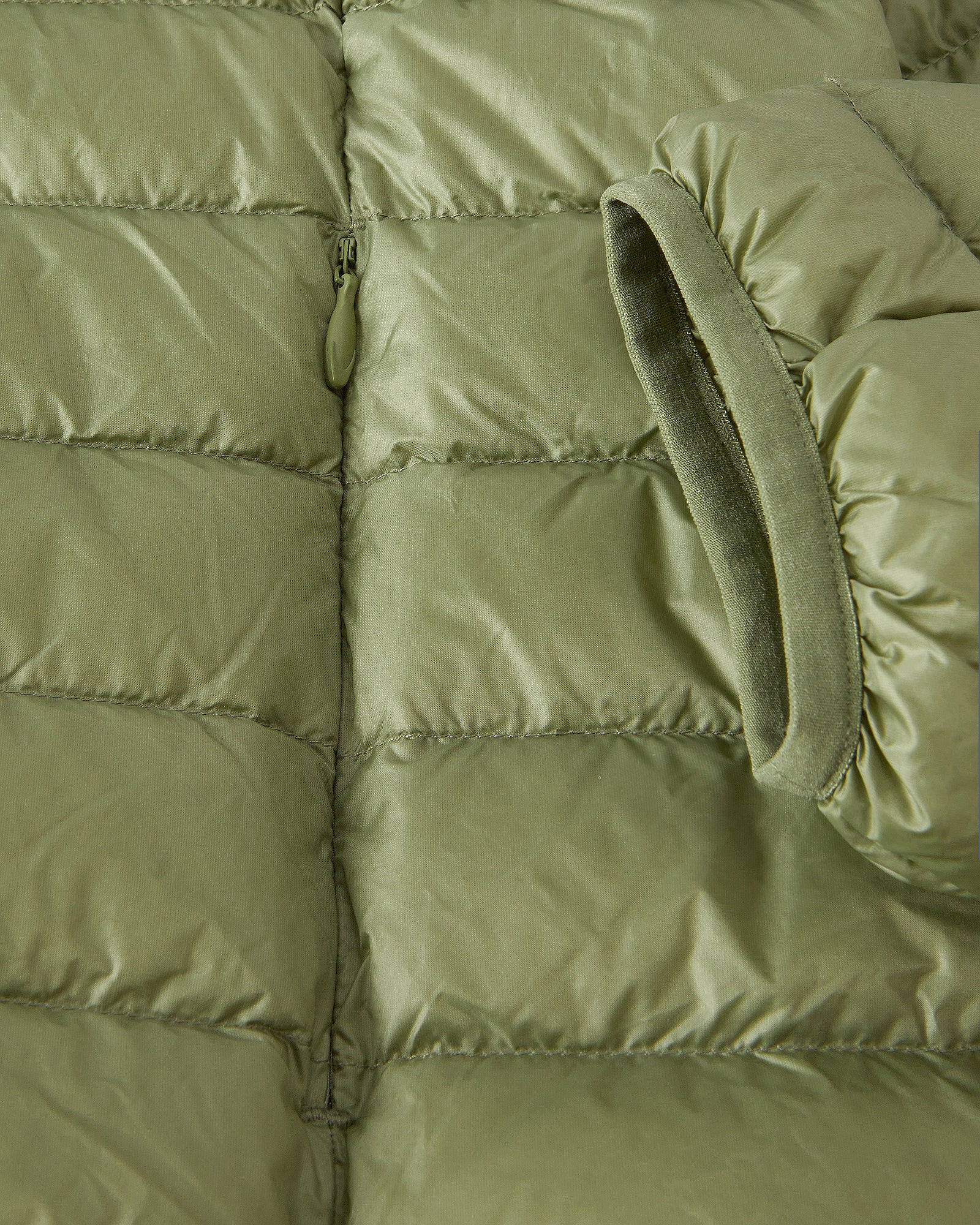 Light hooded down jacket Anthracite Nico