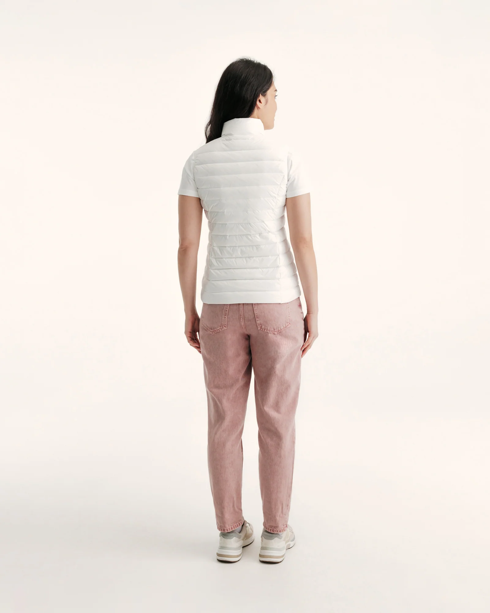 Light Sleeveless down jacket Anthracite Seda