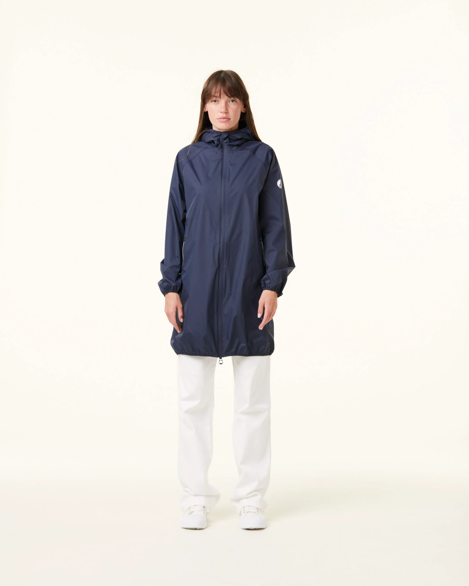 Long Hooded Jacket Marine Copenhagen