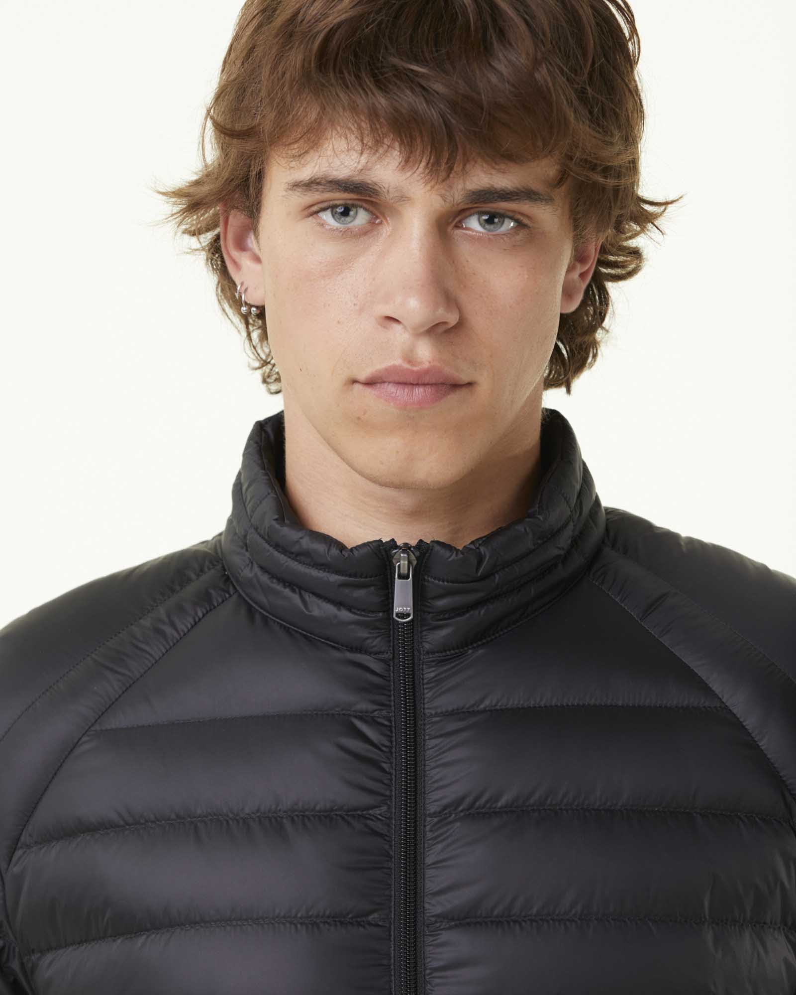 Light Taupe Mat down jacket