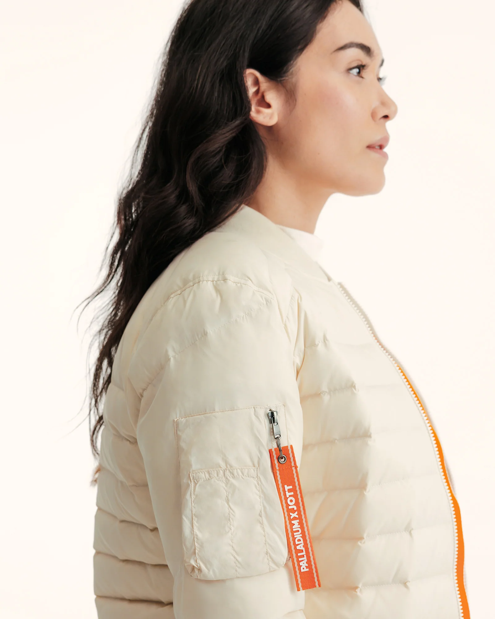 Down jacket bombers Argile Rhona JOTT x PALLADIUM