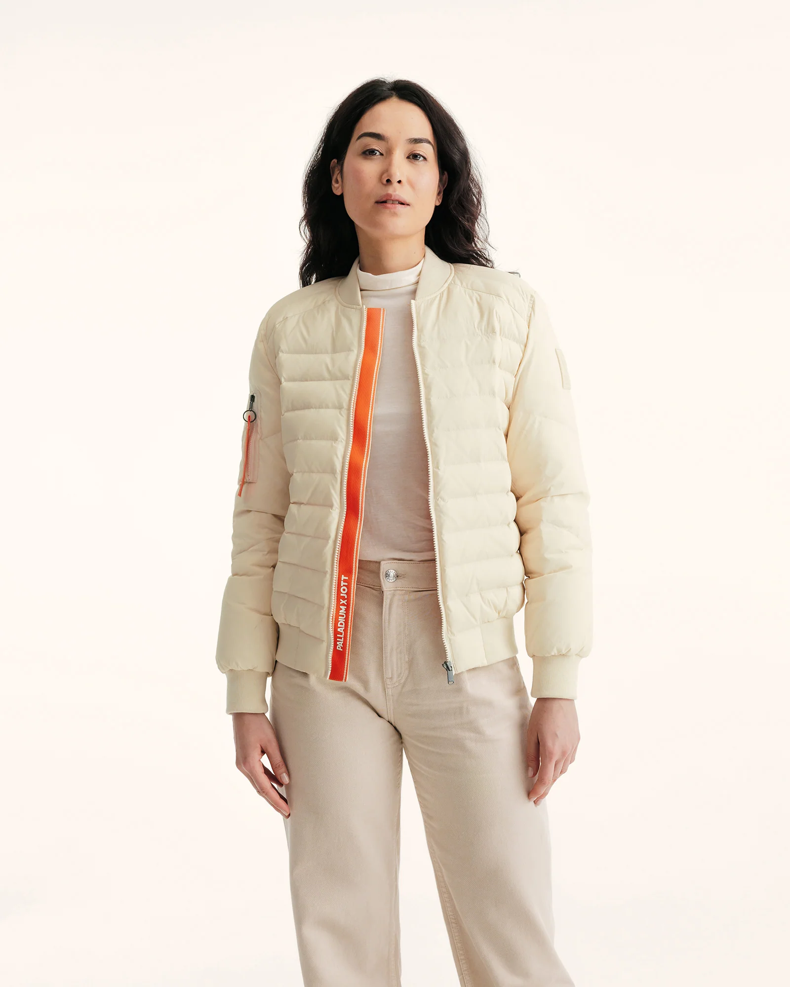 Down jacket bombers Argile Rhona JOTT x PALLADIUM