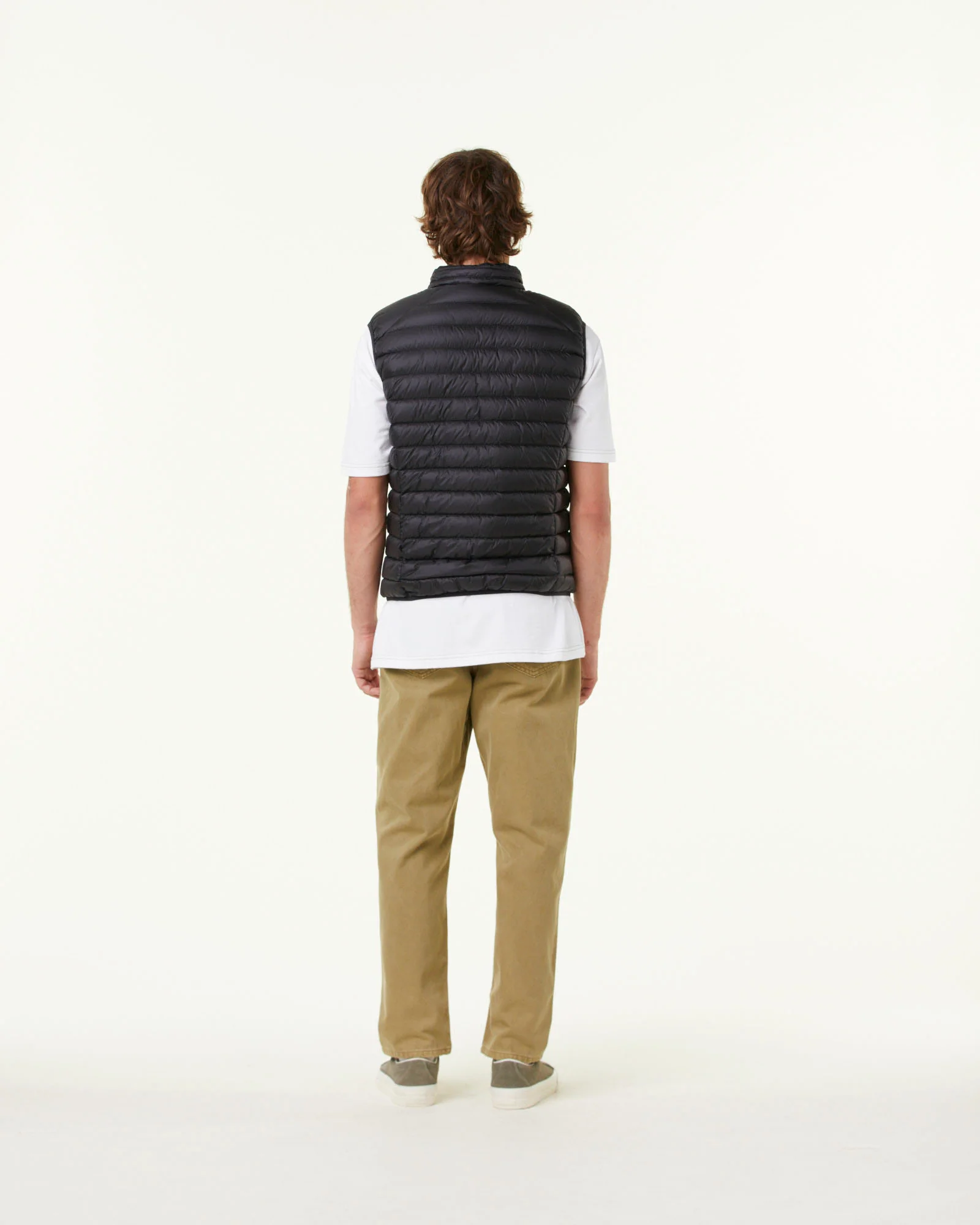Down jacket sleeveless Celestial Blue Tom