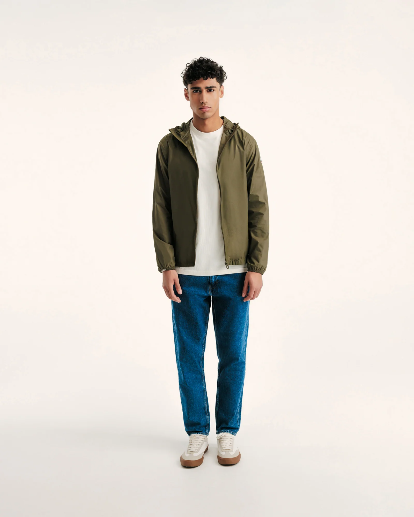 Derry Celestial Blue packable raincoat