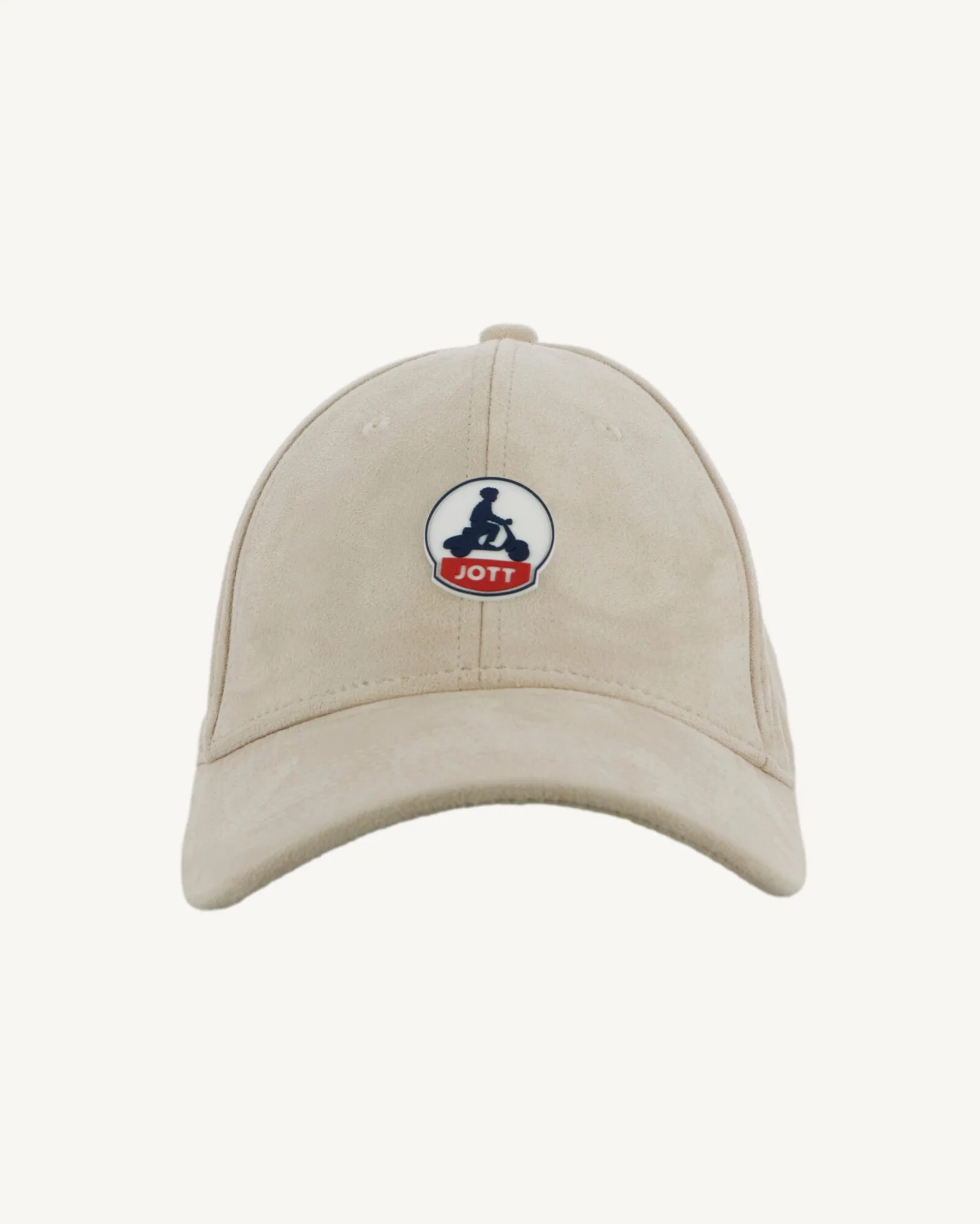 Peach skin effect cap Beige Sky