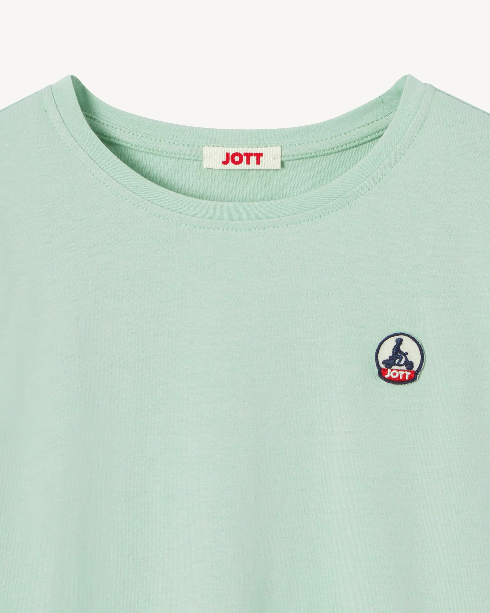 T-shirt Kid in organic cotton round neck Peppermint Rio