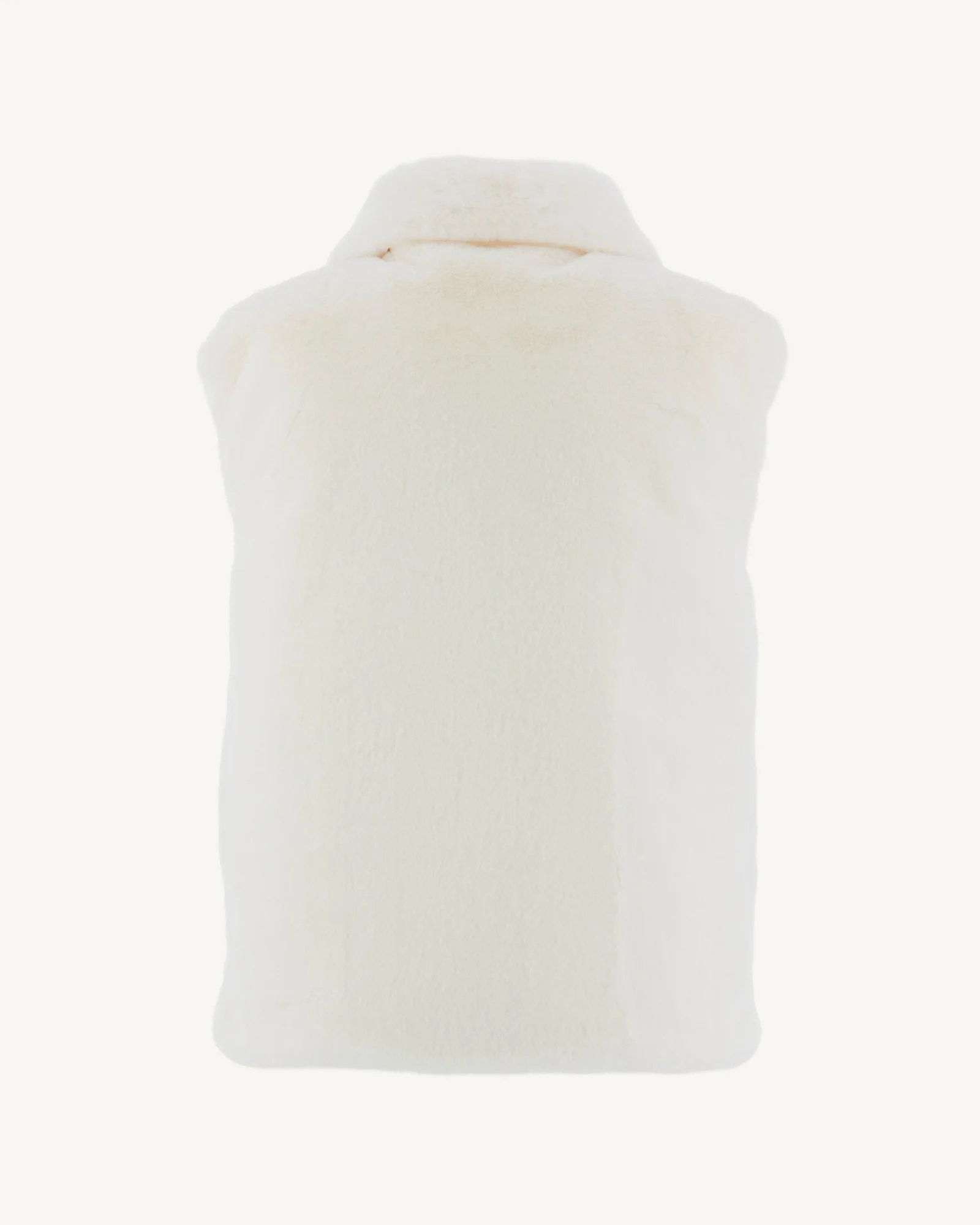 Down jacket with crystals Swarovski®️ sleeveless reversible Grand Froid White Daria