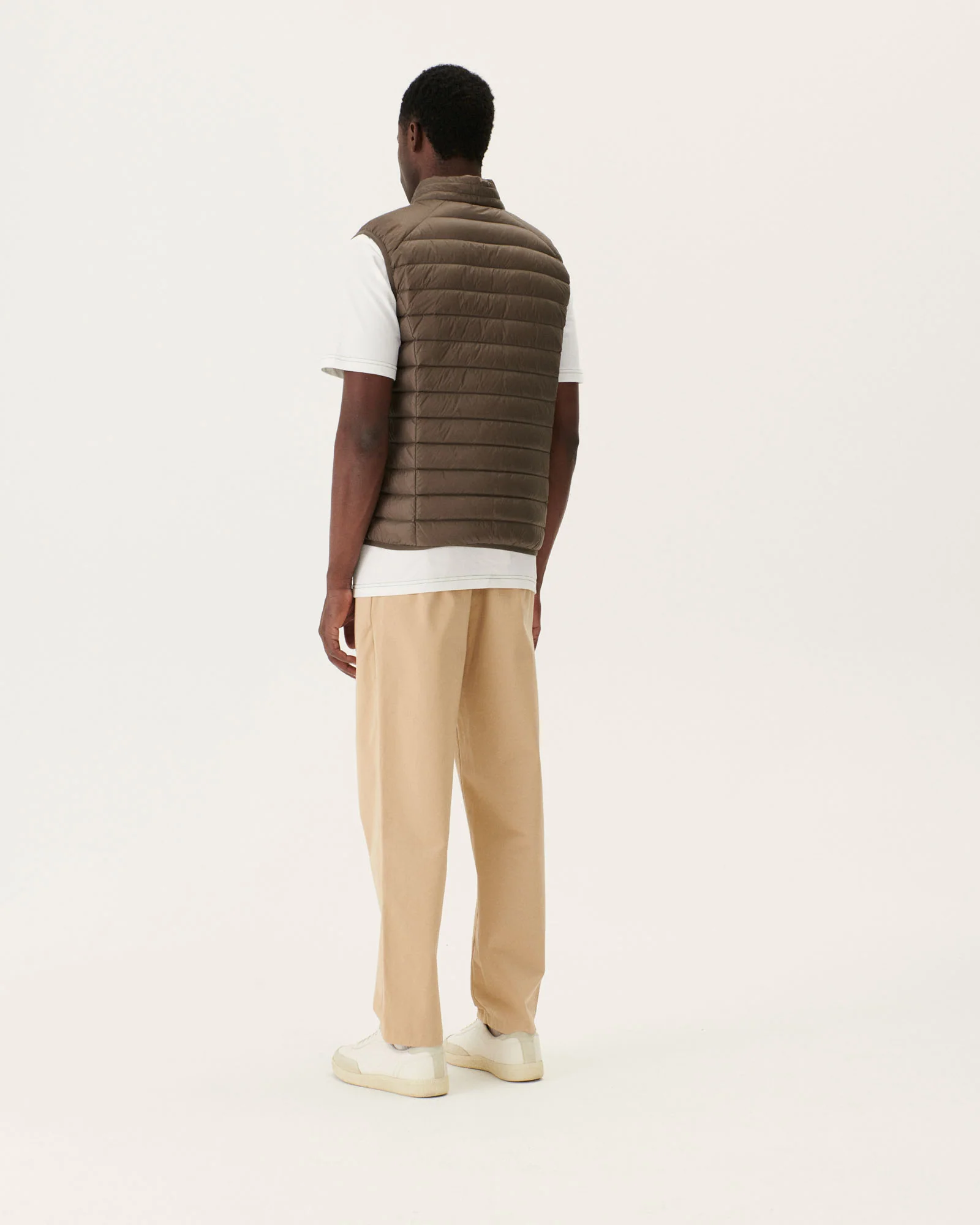 Down jacket sleeveless Celestial Blue Tom