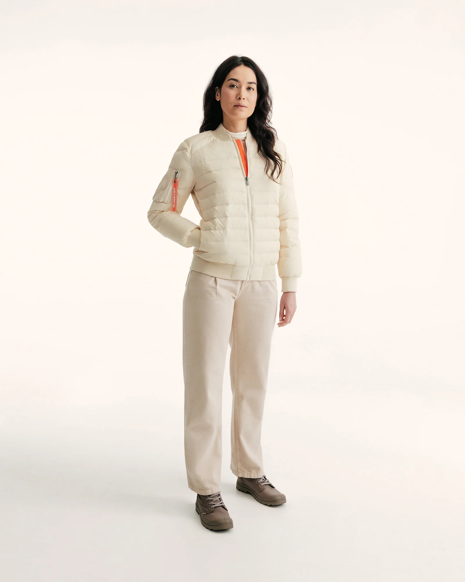 Down jacket bombers Argile Rhona JOTT x PALLADIUM