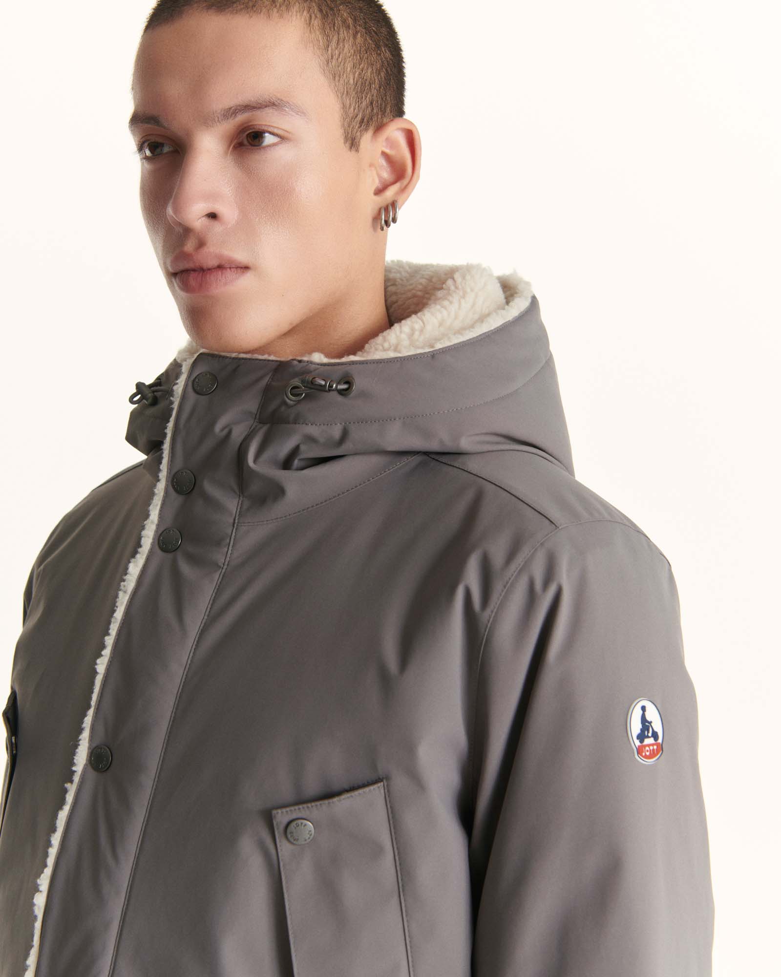 Grand Froid Anthracite Toundra hooded parka