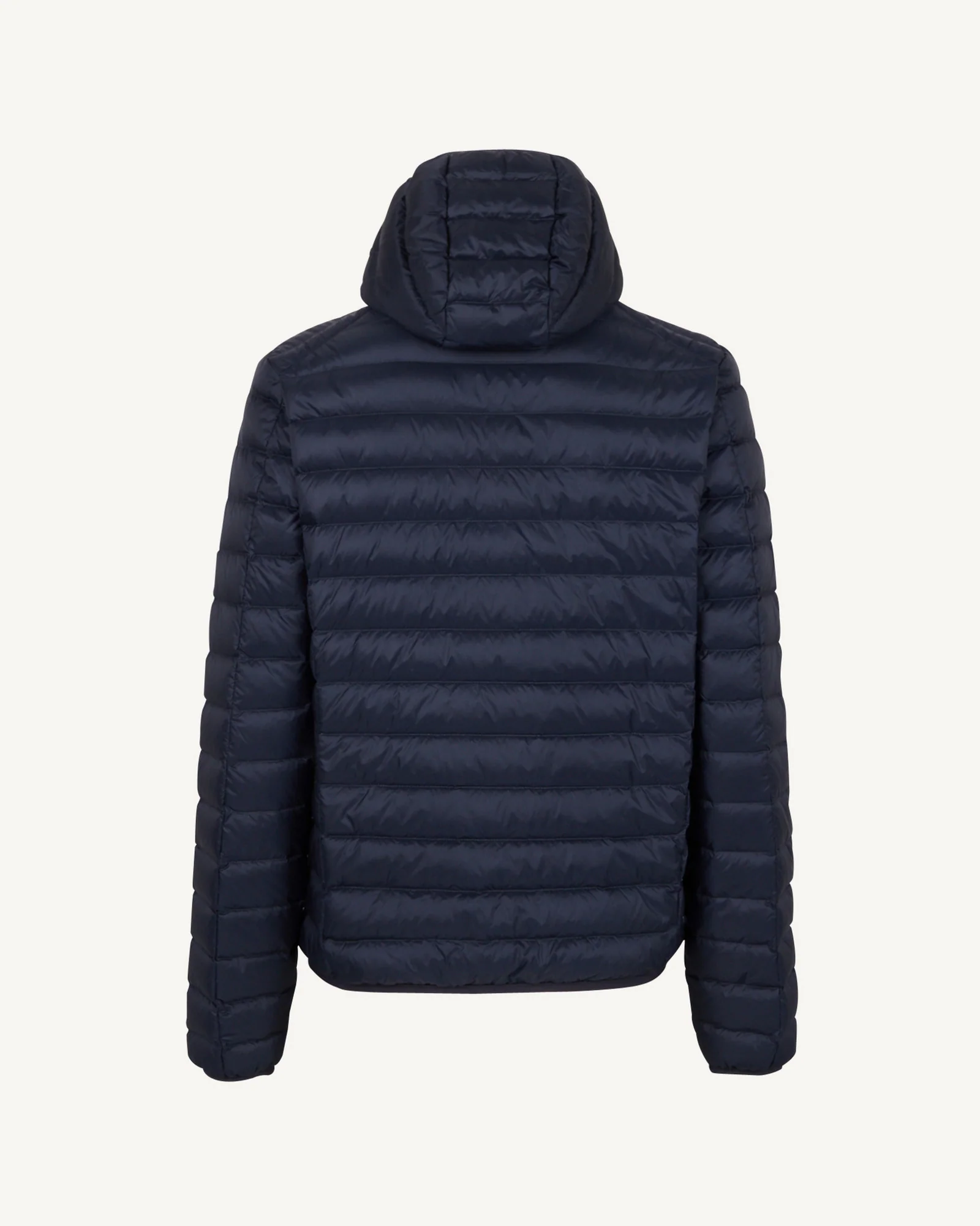 Light hooded down jacket Anthracite Nico