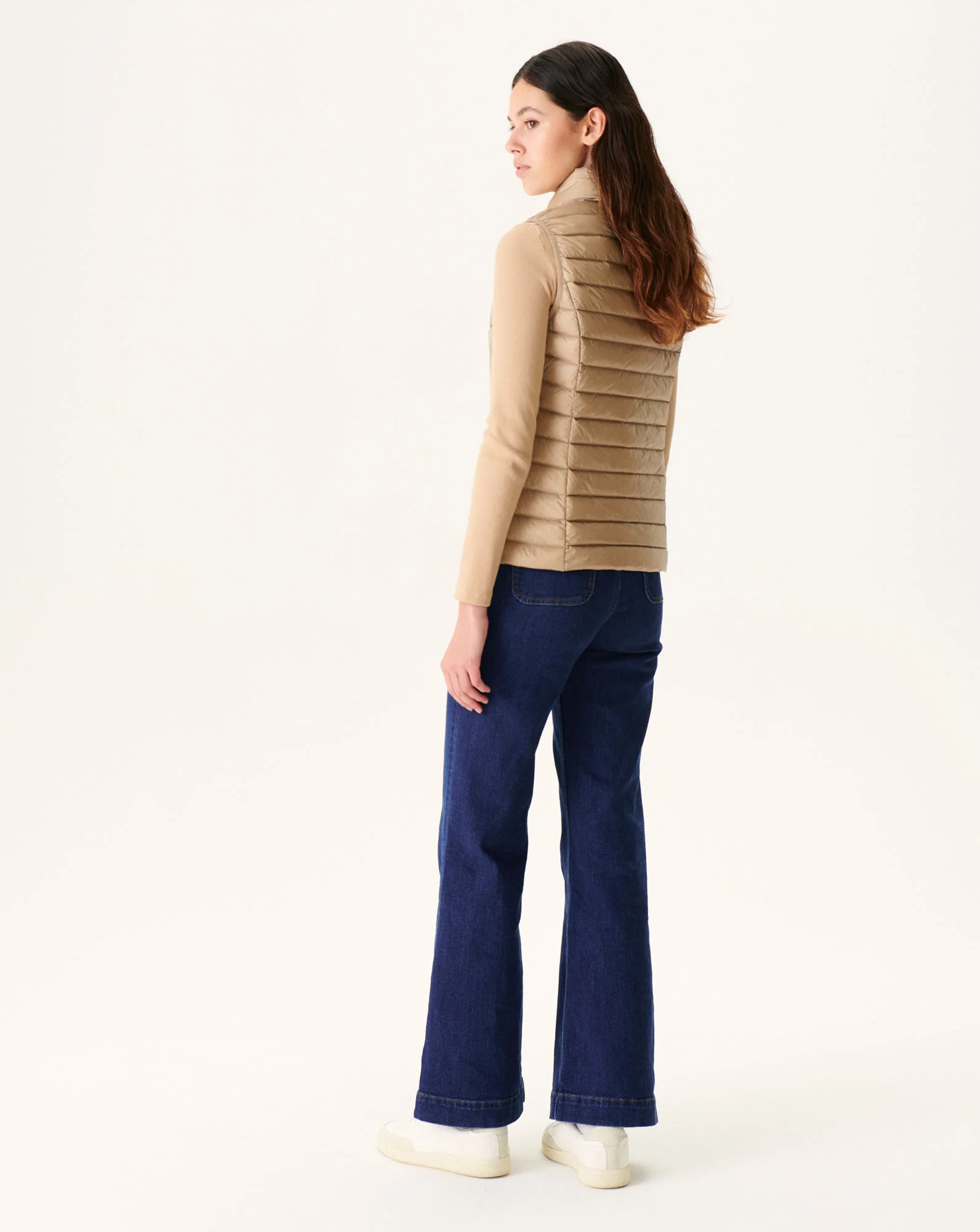 Light Sleeveless down jacket Anthracite Seda