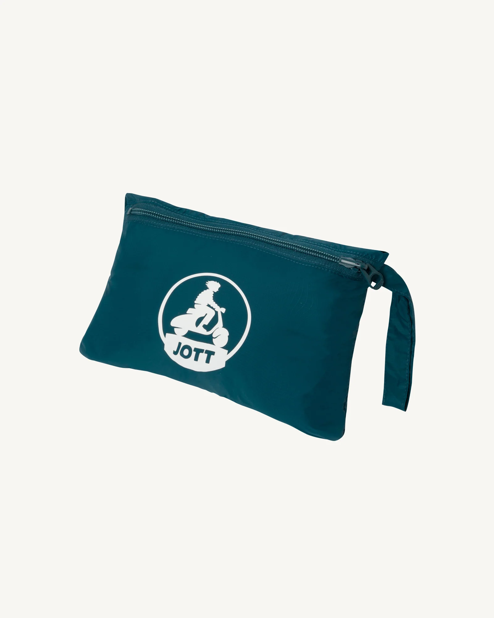 Long hooded raincoat Metal Blue Glendale