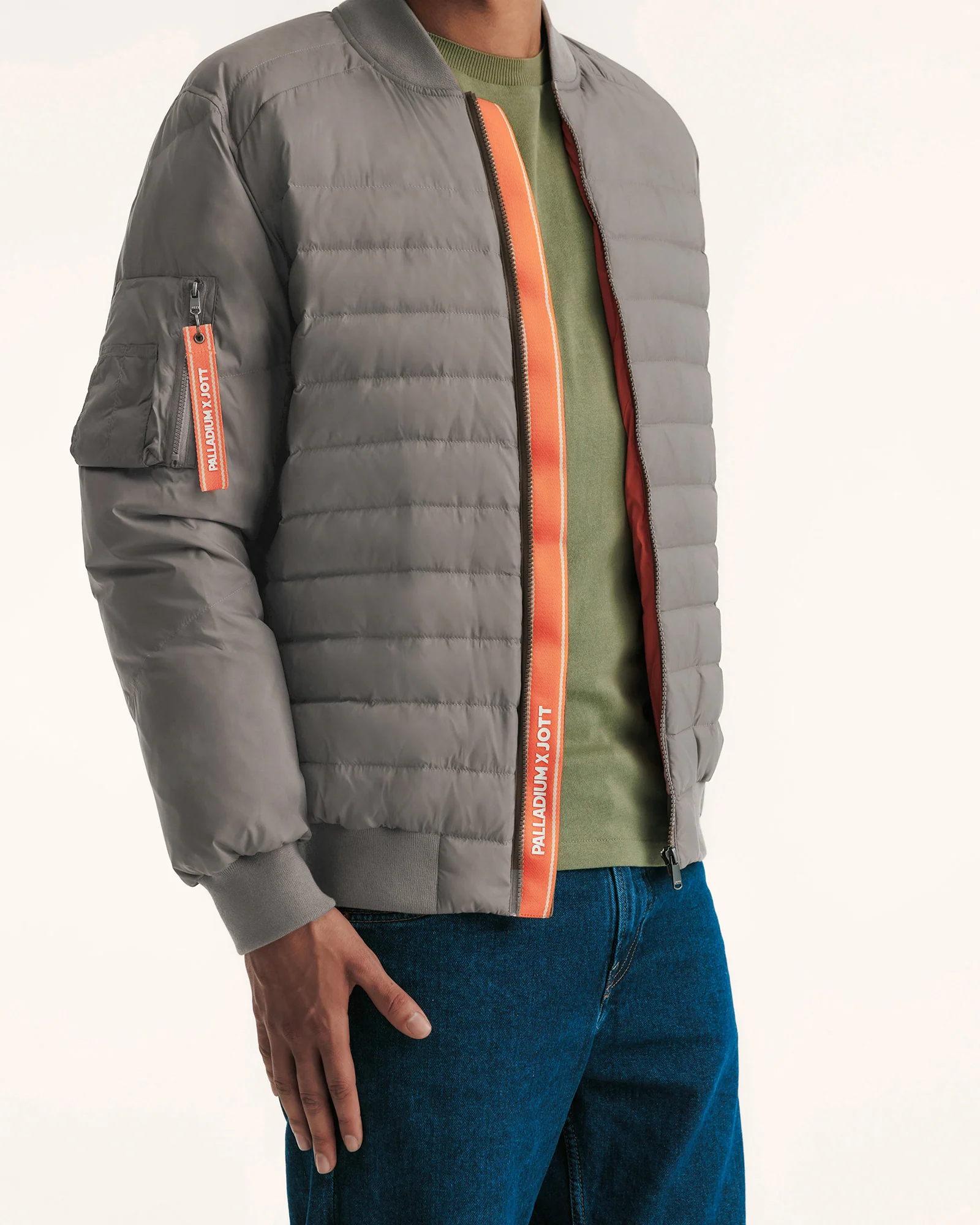 Down jacket bombers Argile Rhona JOTT x PALLADIUM