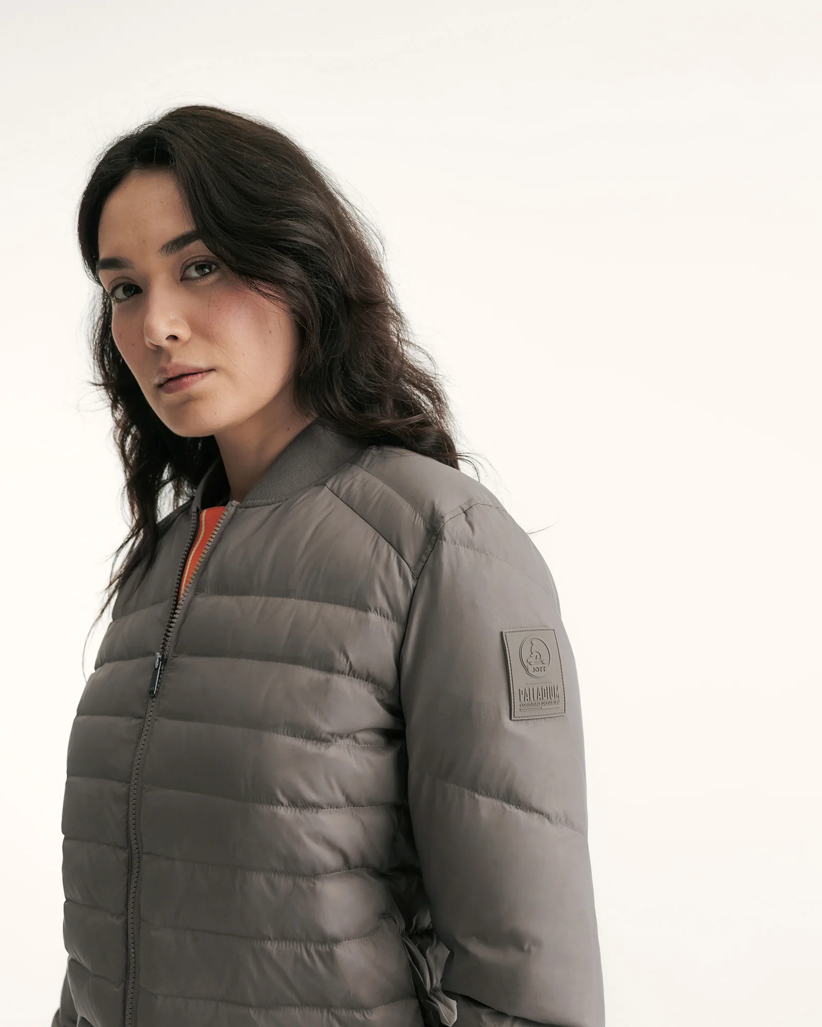 Down jacket bombers Argile Rhona JOTT x PALLADIUM