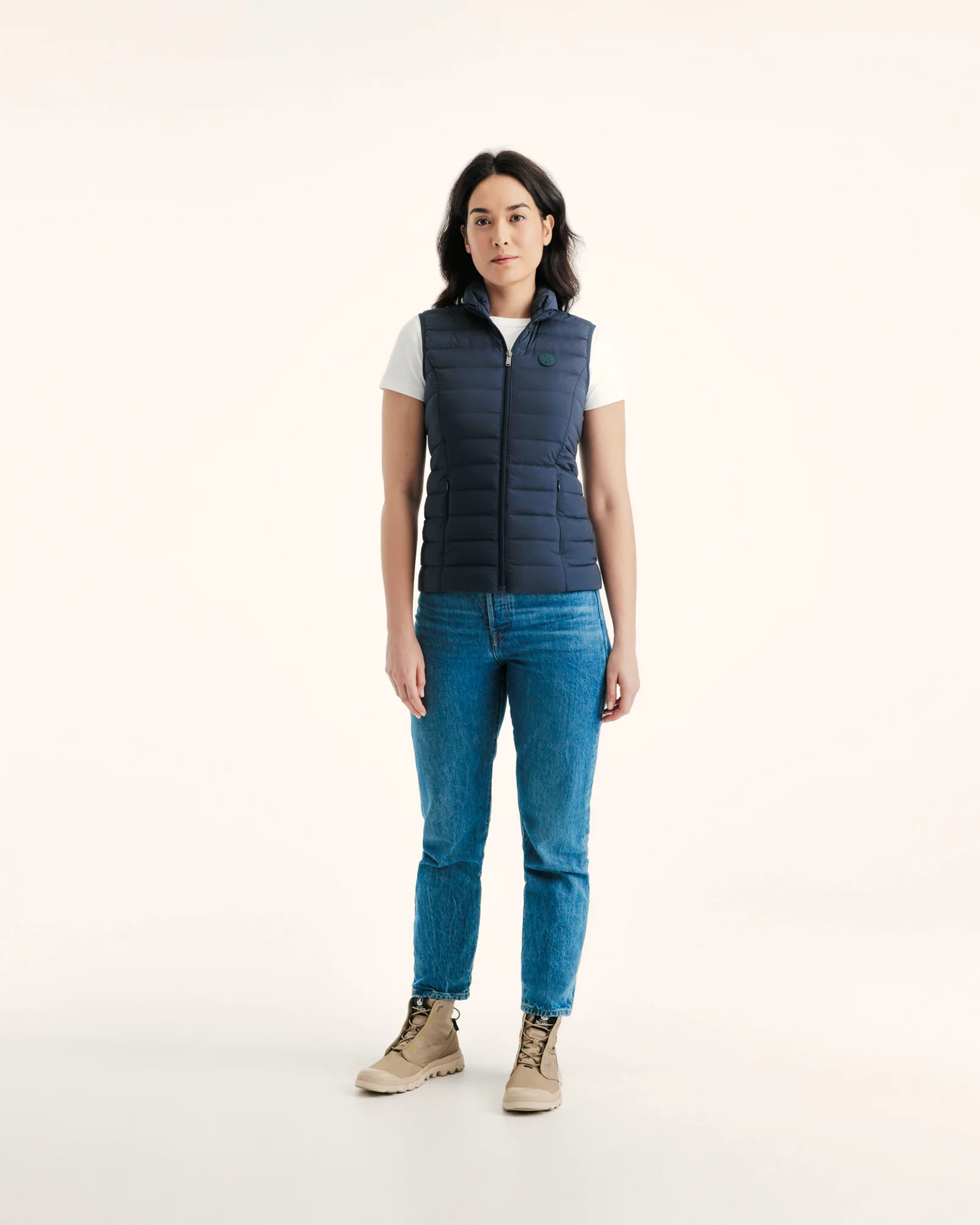 Down jacket sleeveless stretch Clay Grenada