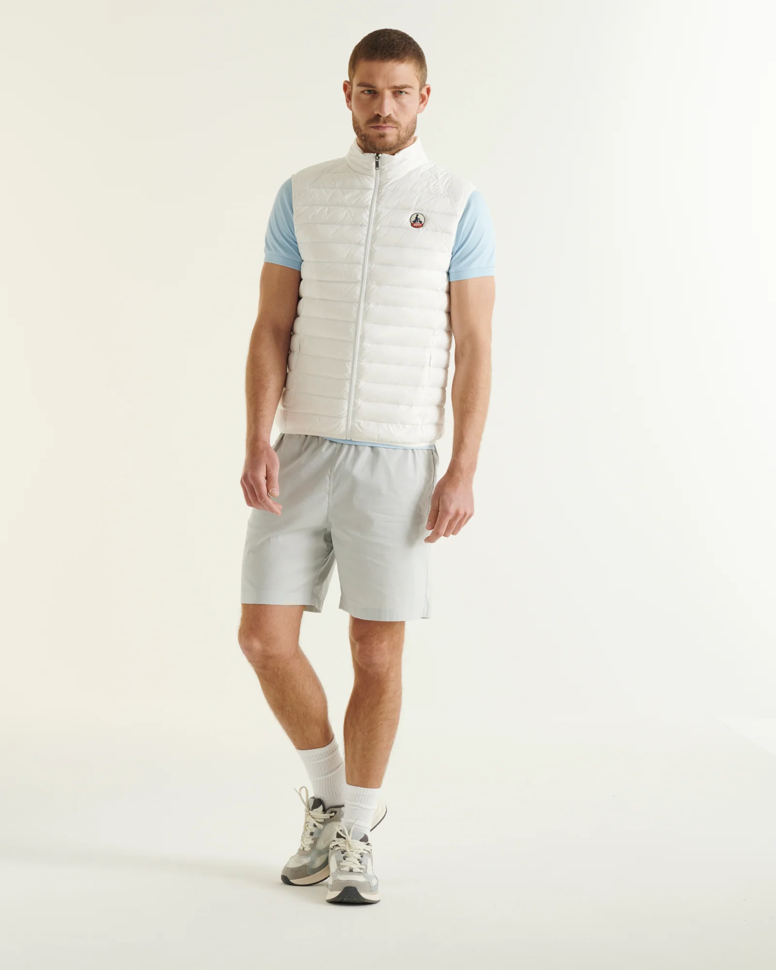 Down jacket sleeveless Celestial Blue Tom