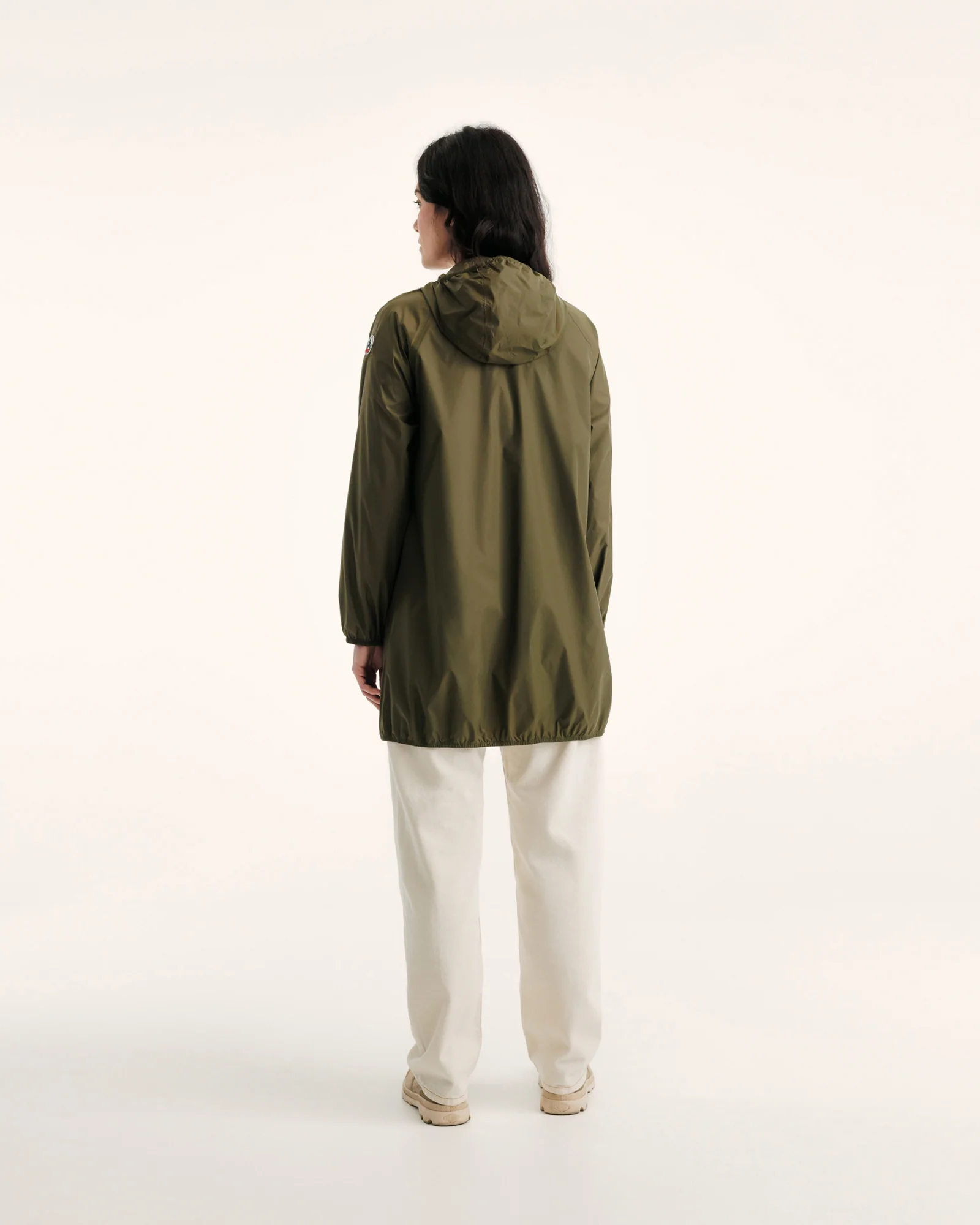 Army Glendale long hooded raincoat