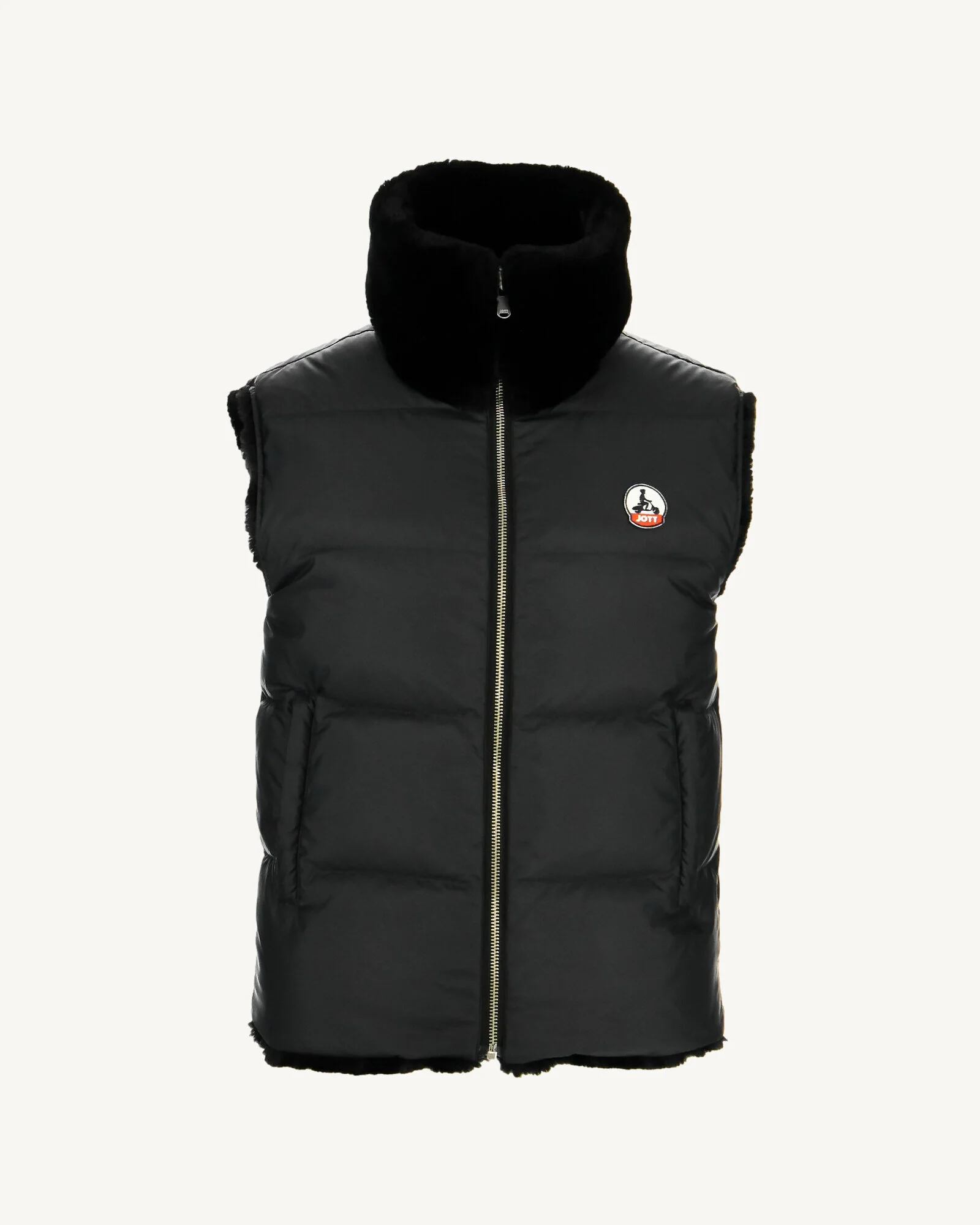 Down jacket sleeveless reversible Grand Froid Natural Daria 2.0