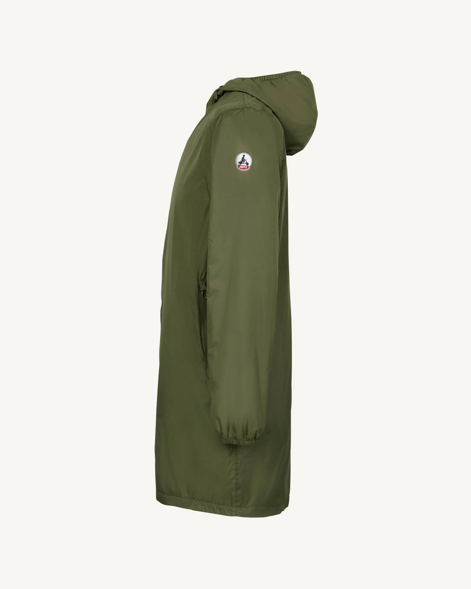Oban Polar Marine fleece-lined long raincoat