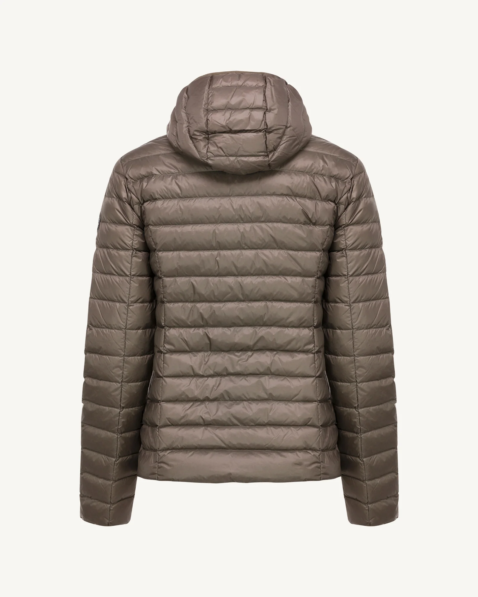 Lightweight hooded Army Cloe down jacket
