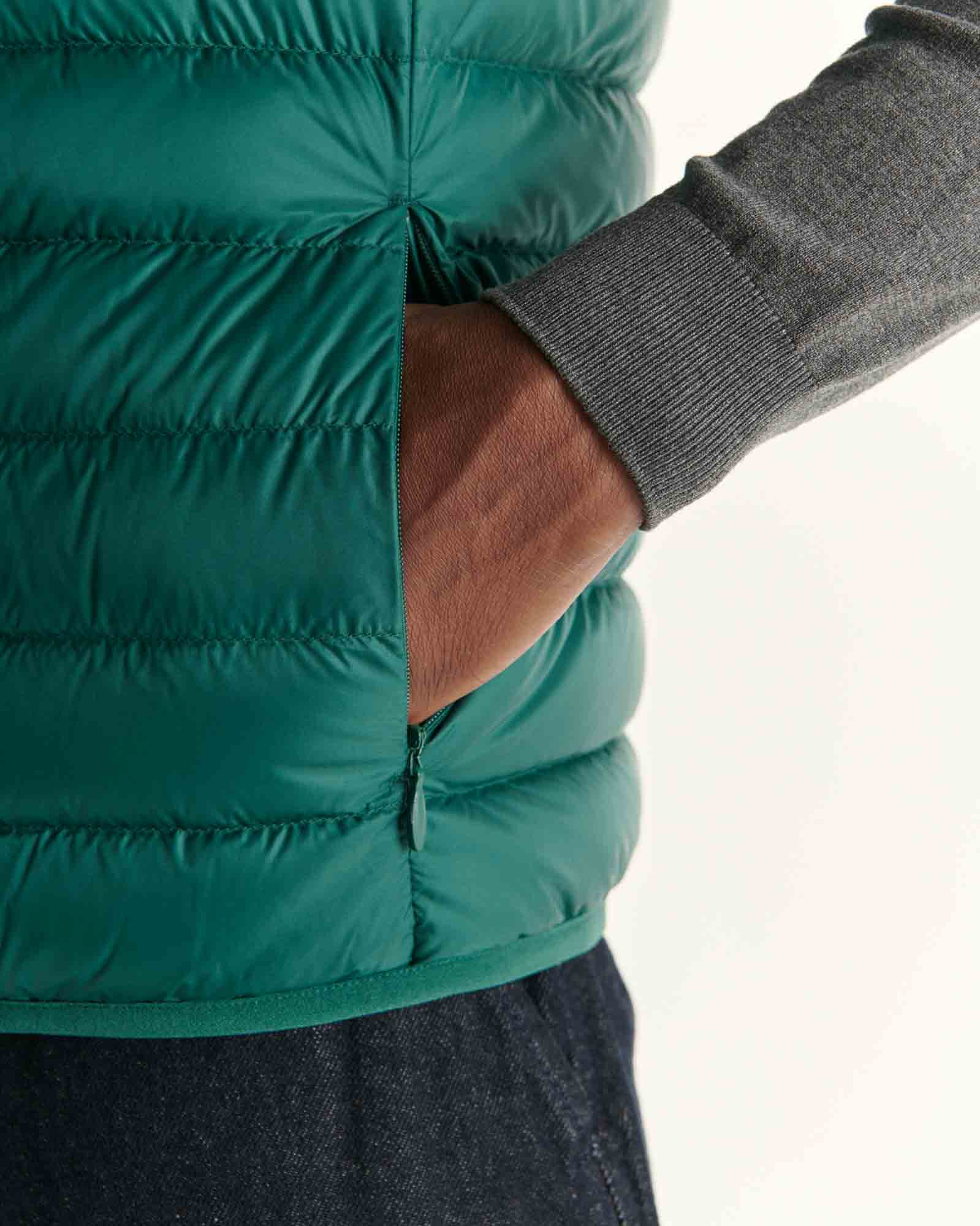 Down jacket sleeveless Celestial Blue Tom