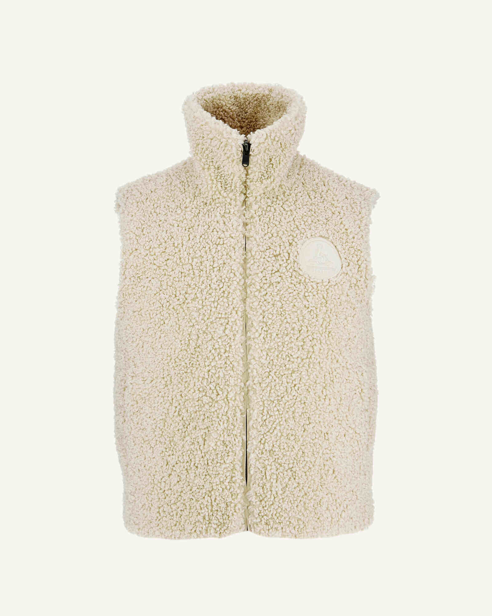 Down jacket sleeveless reversible Grand Froid Natural Daria 2.0