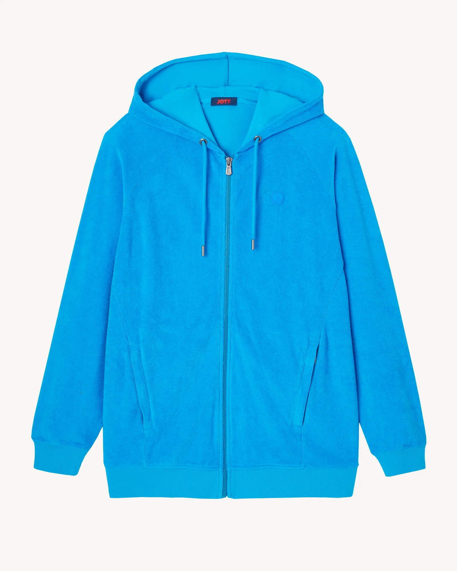 Zipped hooded jacket Azur Nazare
