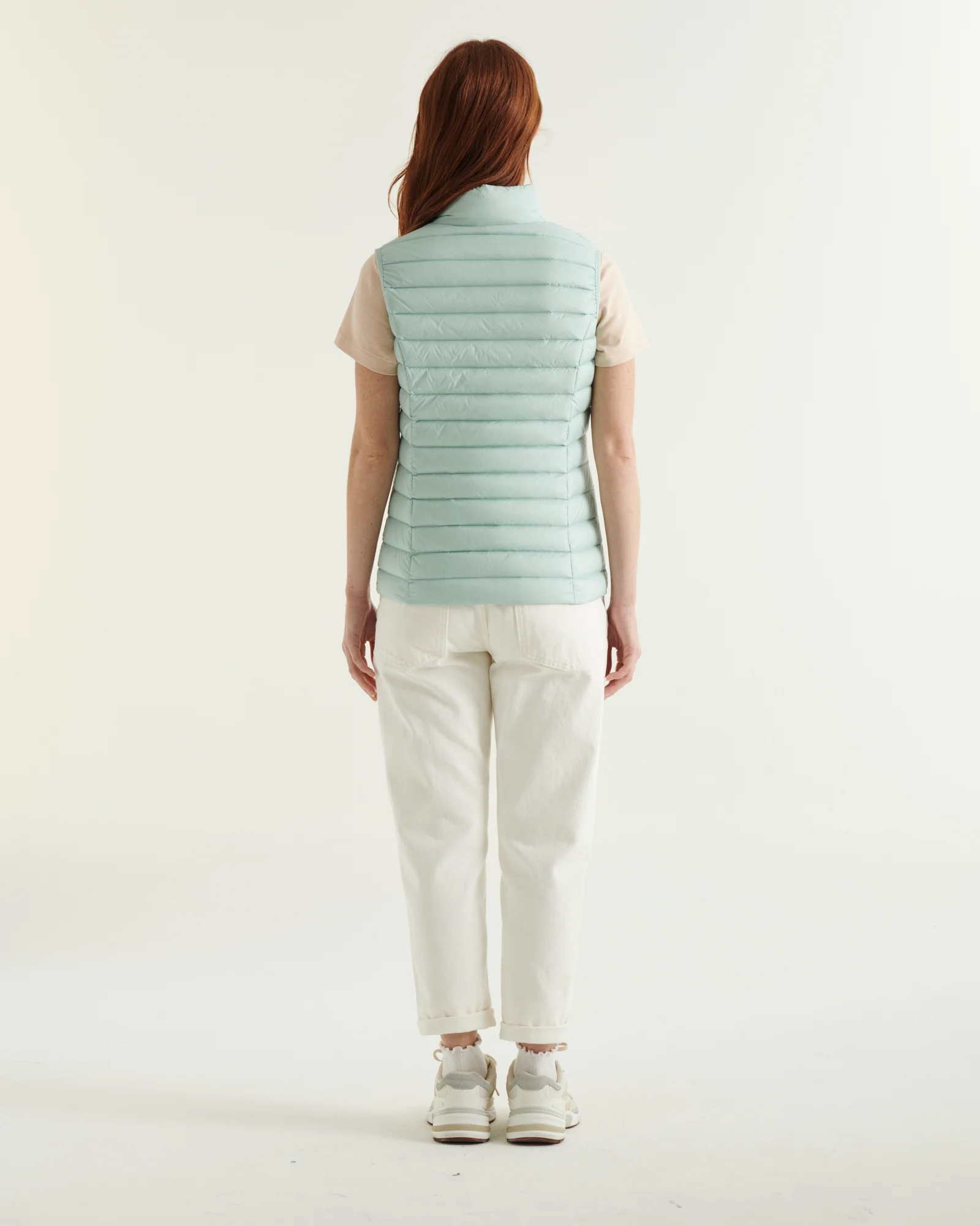 Light Sleeveless down jacket Anthracite Seda