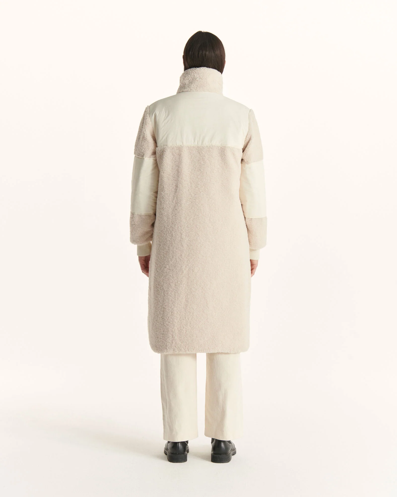 Down jacket reversible Grand Froid Ivoire Nara