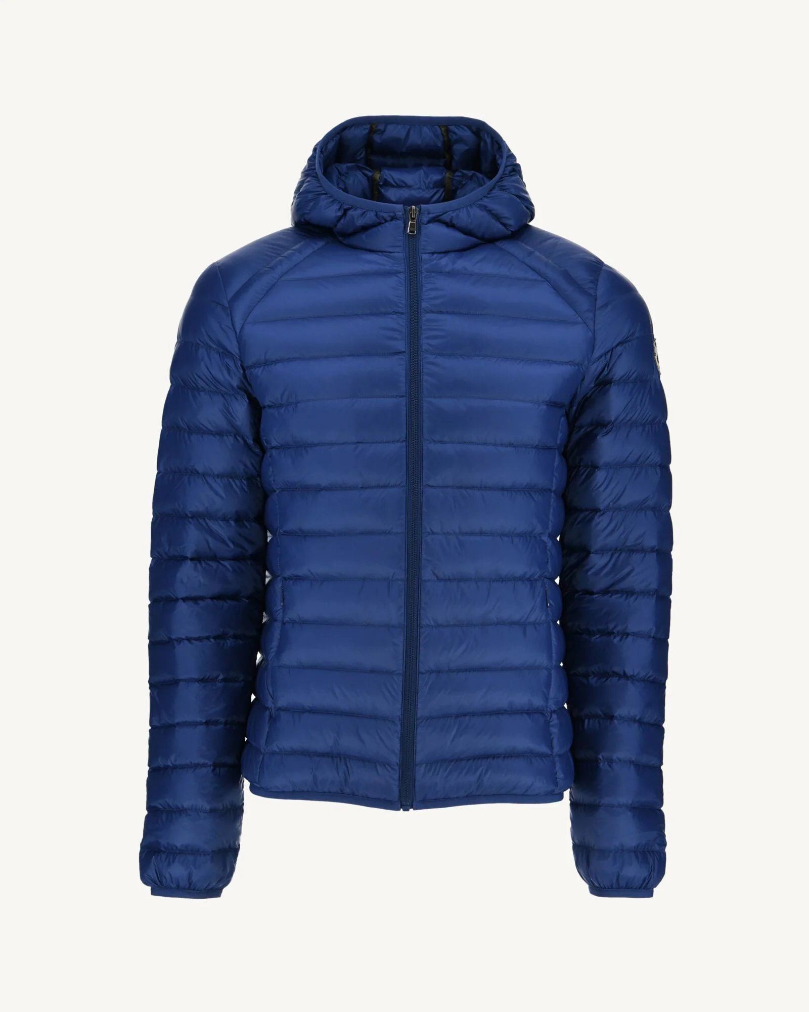 Lightweight hooded down jacket Dark denim Nico