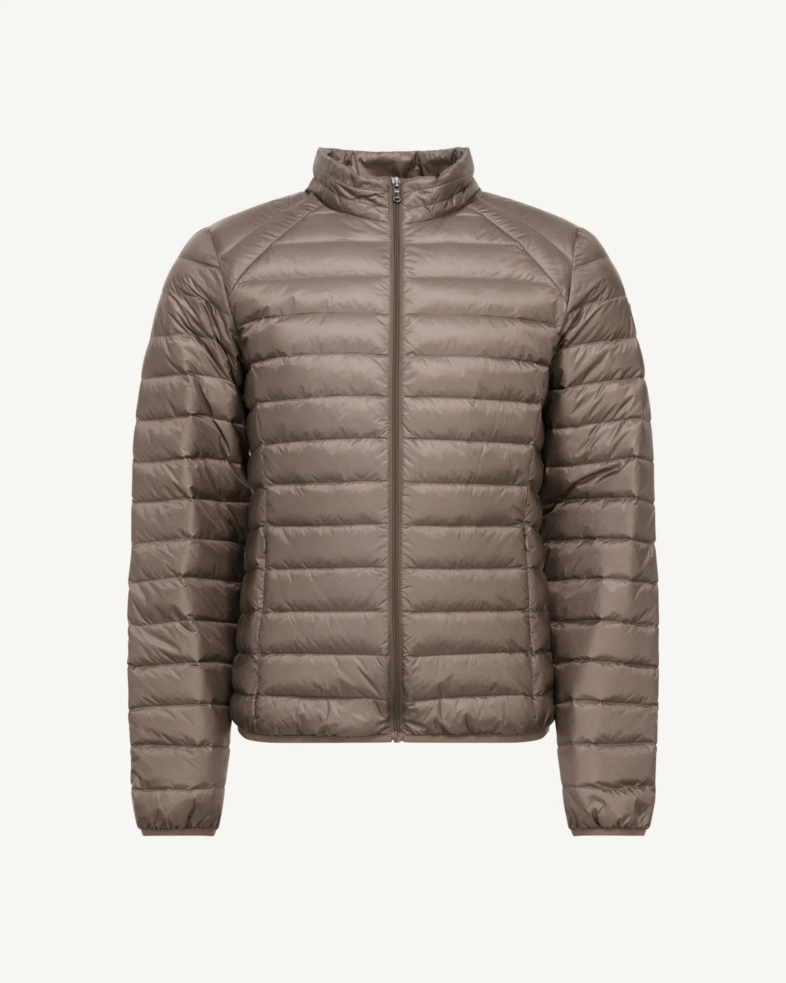 Light Taupe Mat down jacket