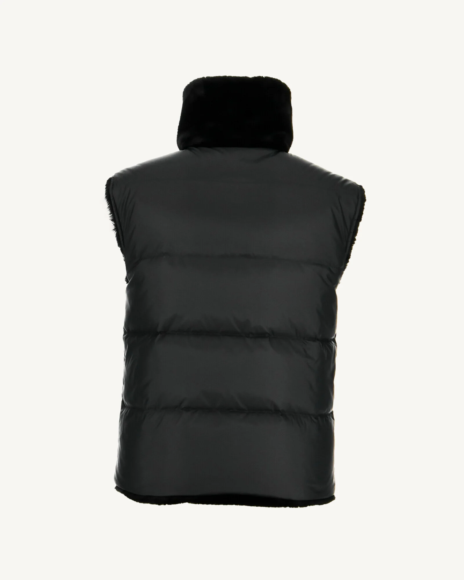 Down jacket sleeveless reversible Grand Froid Natural Daria 2.0