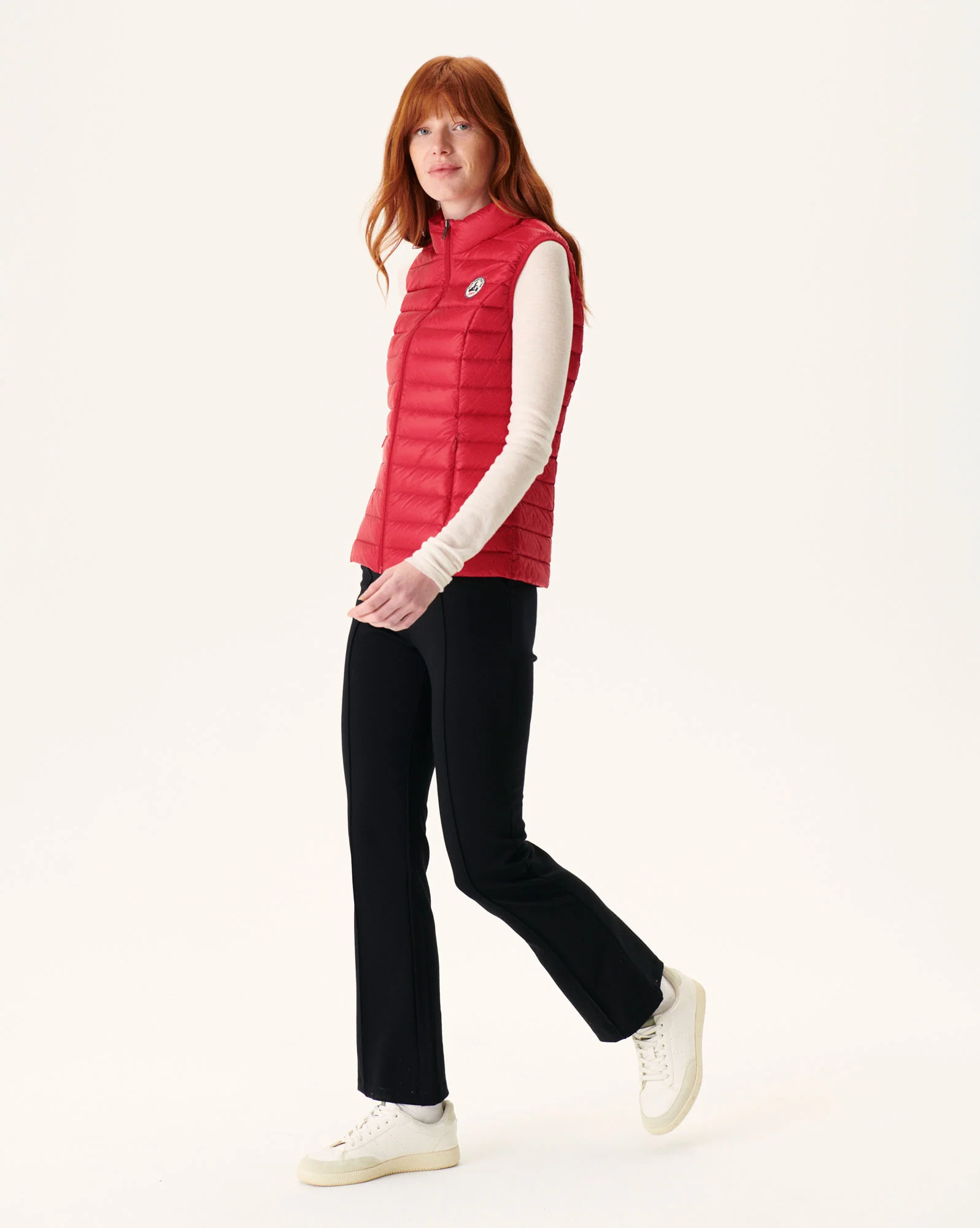 Light Sleeveless down jacket Anthracite Seda