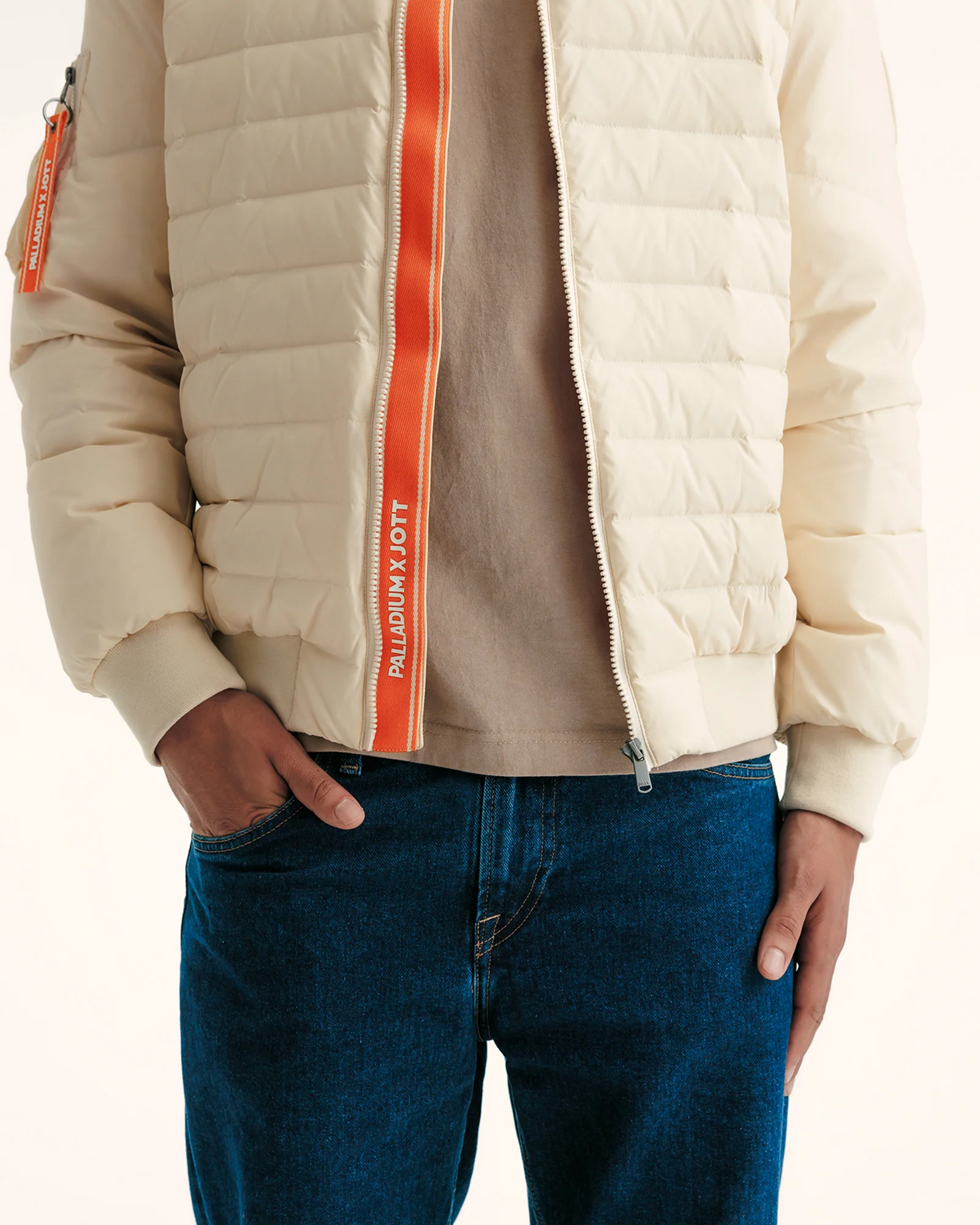 Down jacket bombers Argile Rhona JOTT x PALLADIUM