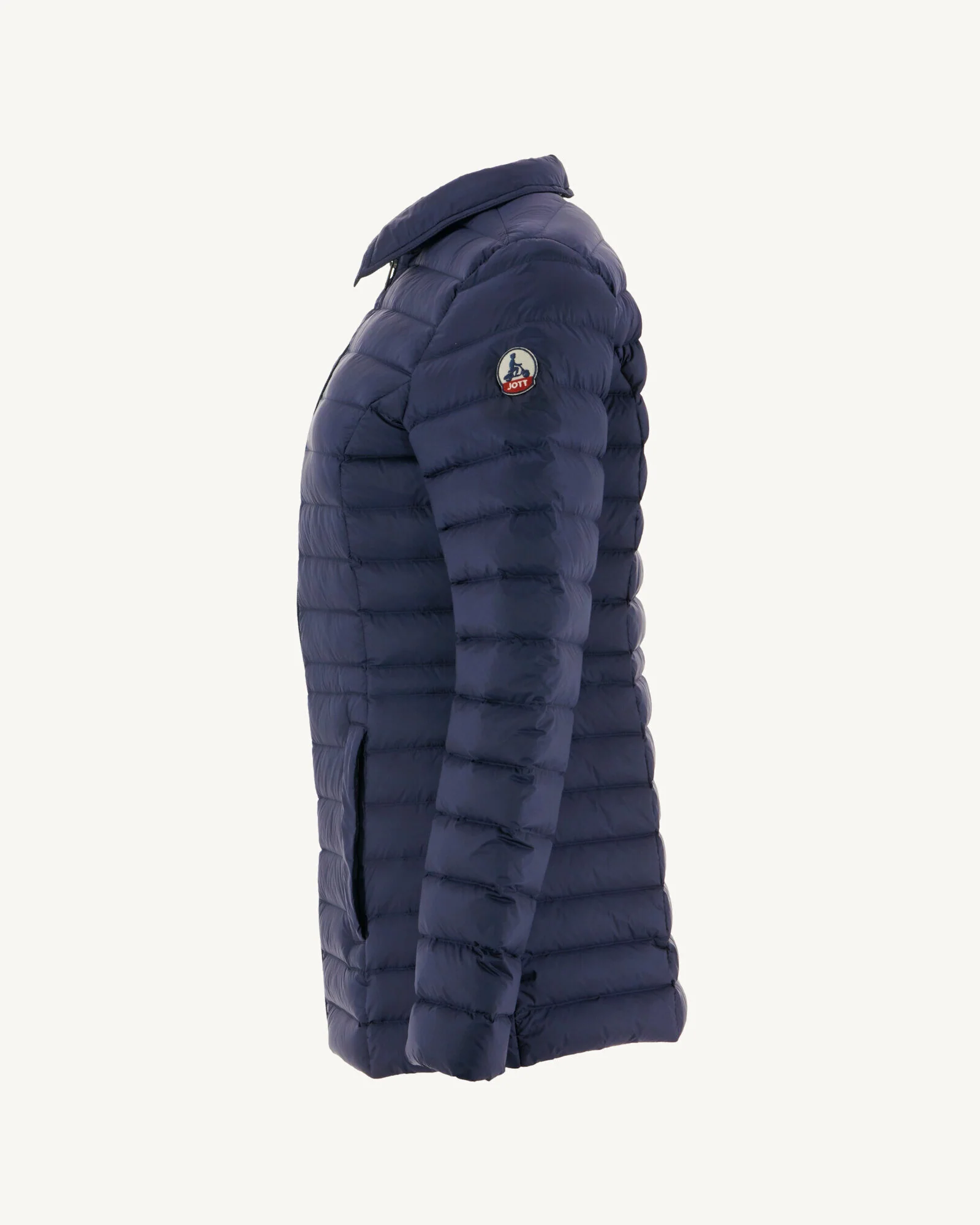 Down jacket Marine Nour 2.0 mid-length hoodie