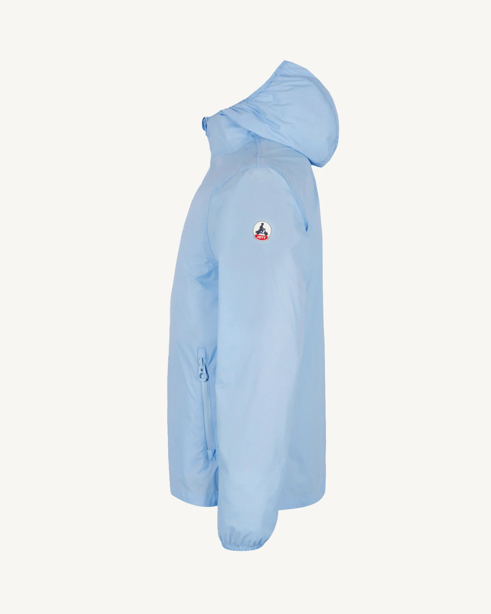 Derry Celestial Blue packable raincoat